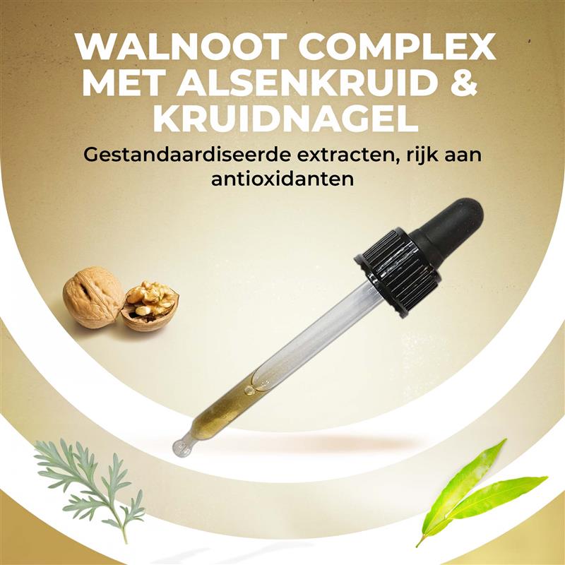 Zwarte Walnoot Complex (Black Walnut Complex) | 50 ml | LUTO Supplements