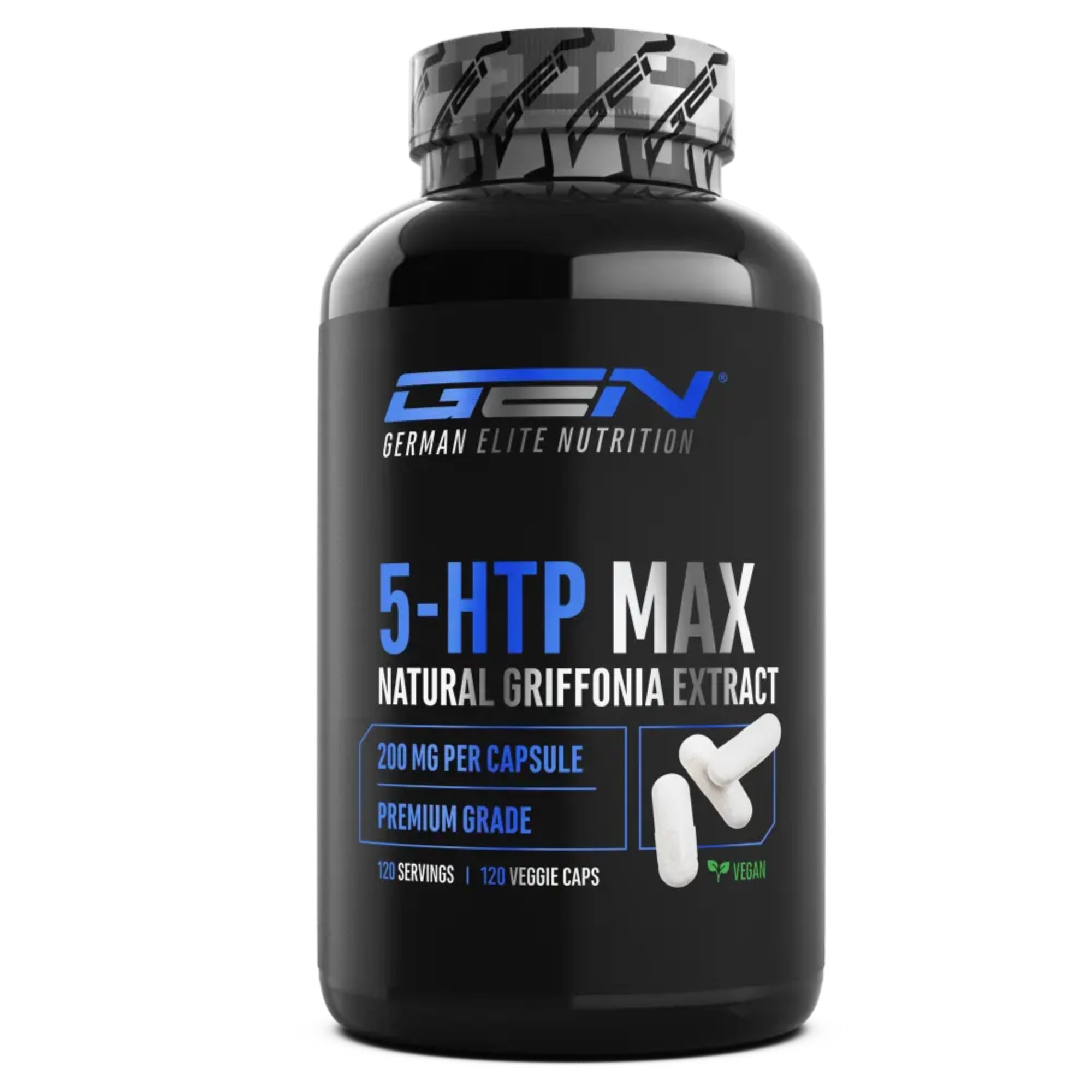 5-HTP MAX (Griffonia simplicifolia) 200 mg | 120 capsules | German Elite Nutrition
