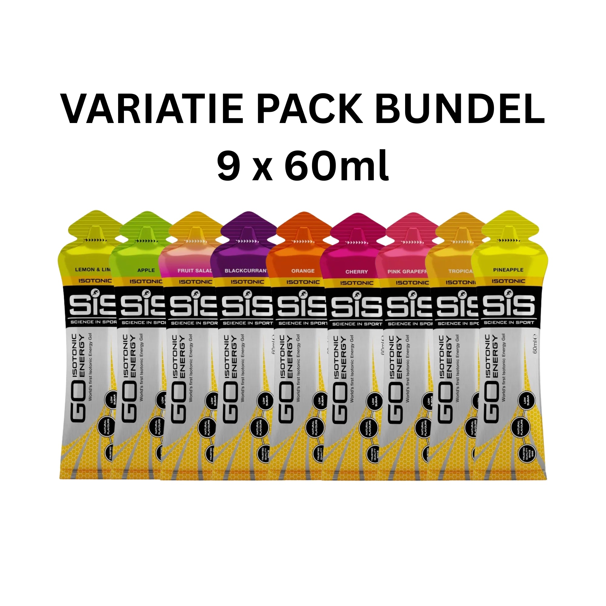 SiS GO Isotonic Energy Gel Variety Pack