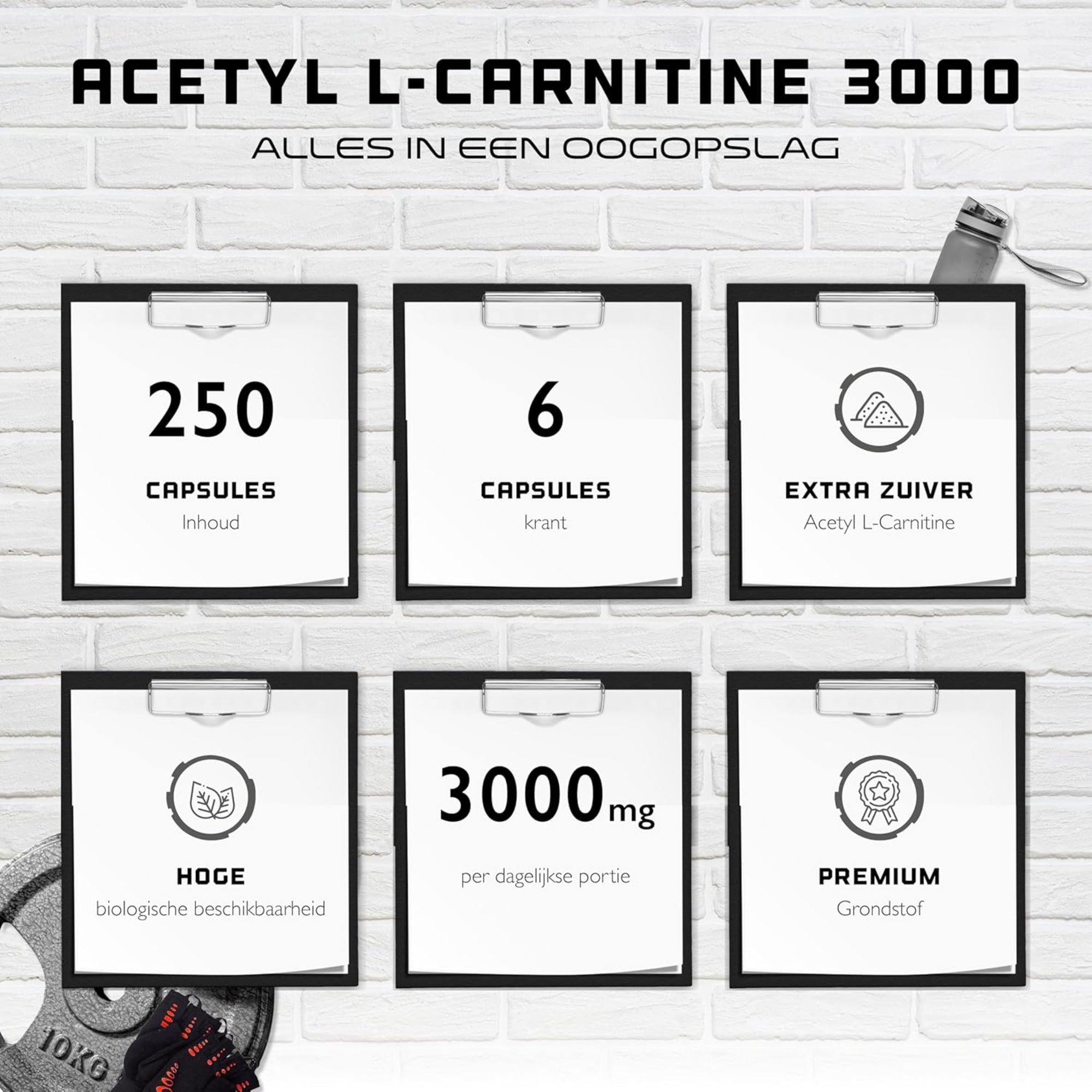 Acetyl L-carnitine GEN samenstelling