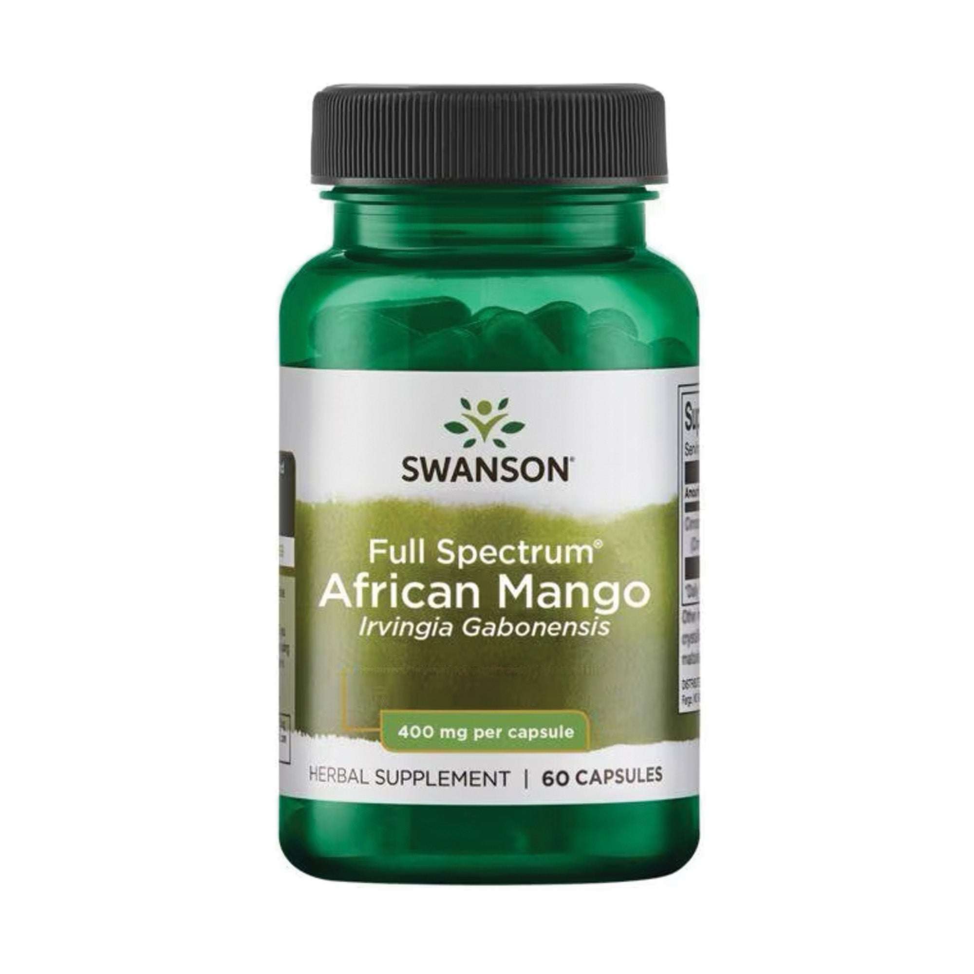 African Mango (Irvingia gabonensis) 400mg | 60 capsules | Swanson