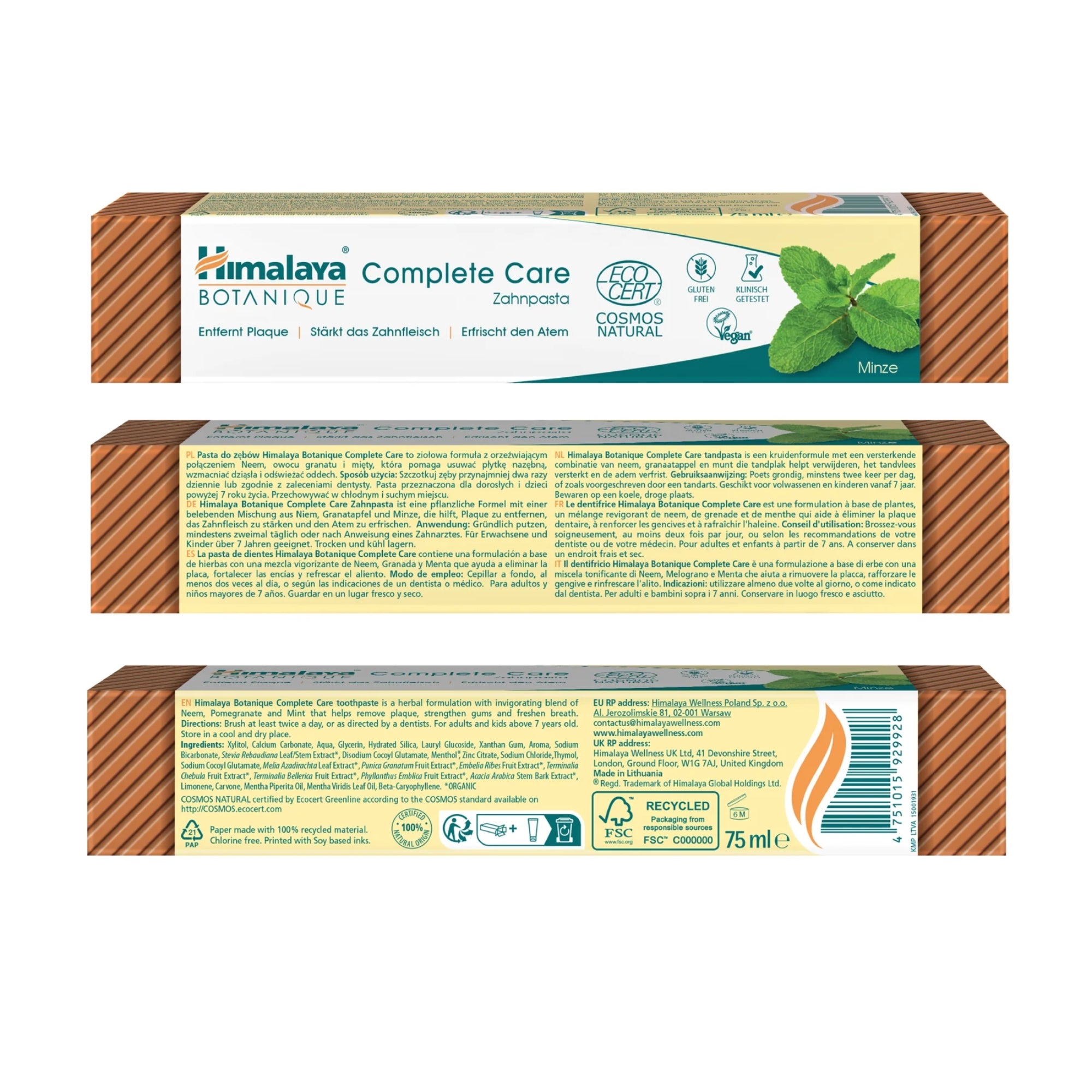 Botanique Complete Care Toothpaste Mint | 75 ml | Himalaya