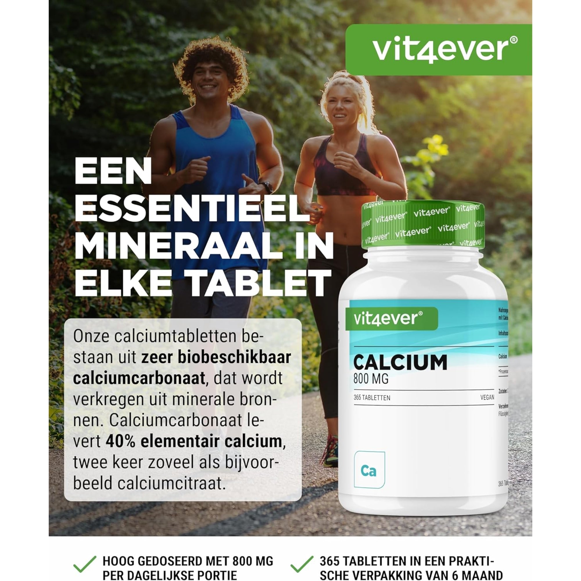 Calcium 800mg | Vit4ever