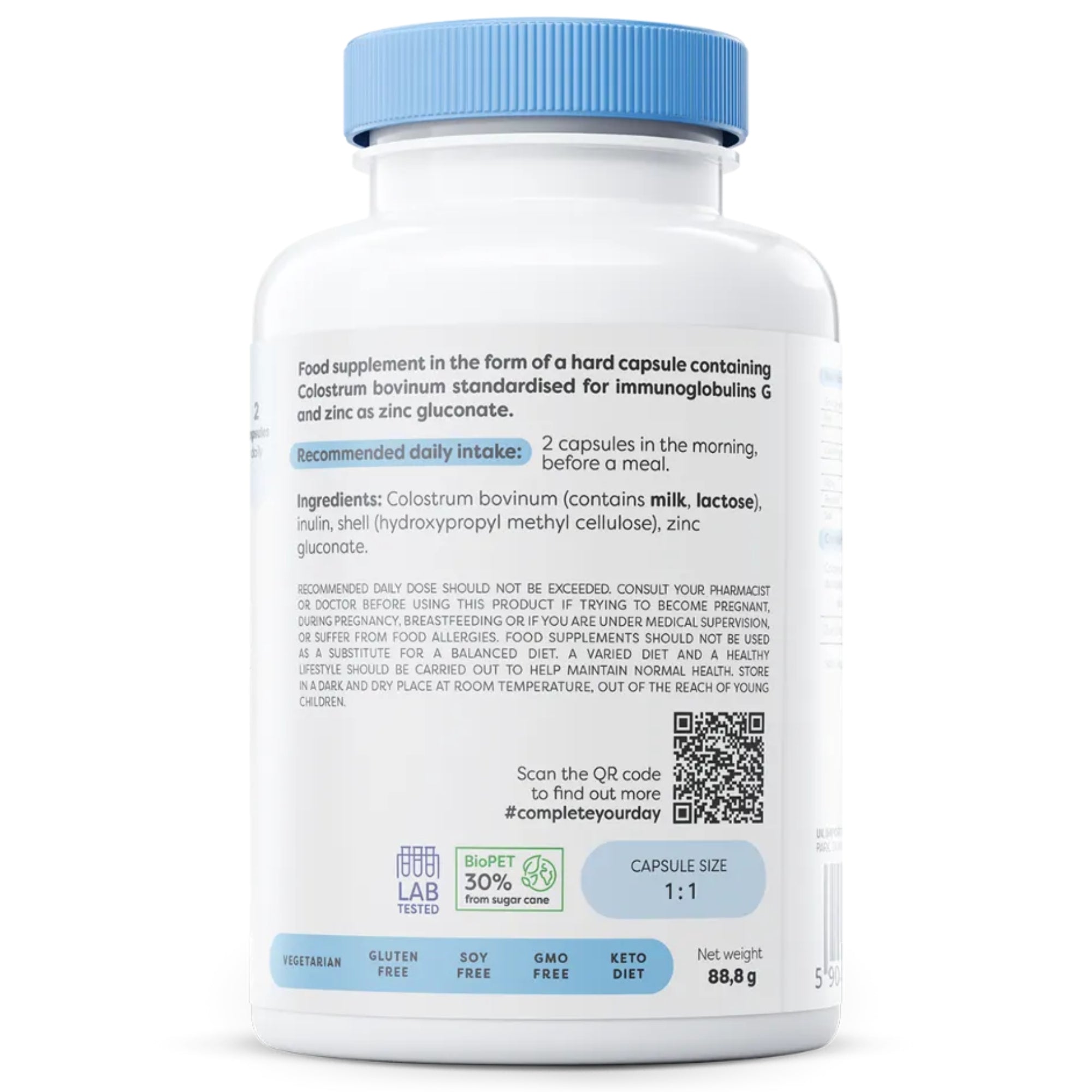 Ingredienten Colostrum Immuno Osavi