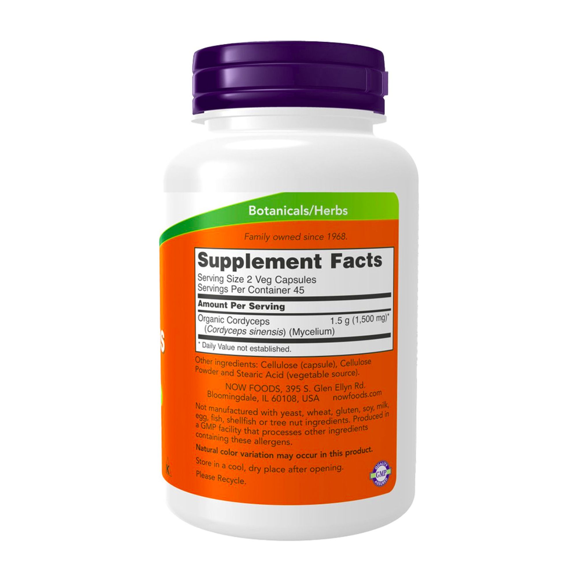 15000 mg cordyceps van now foods