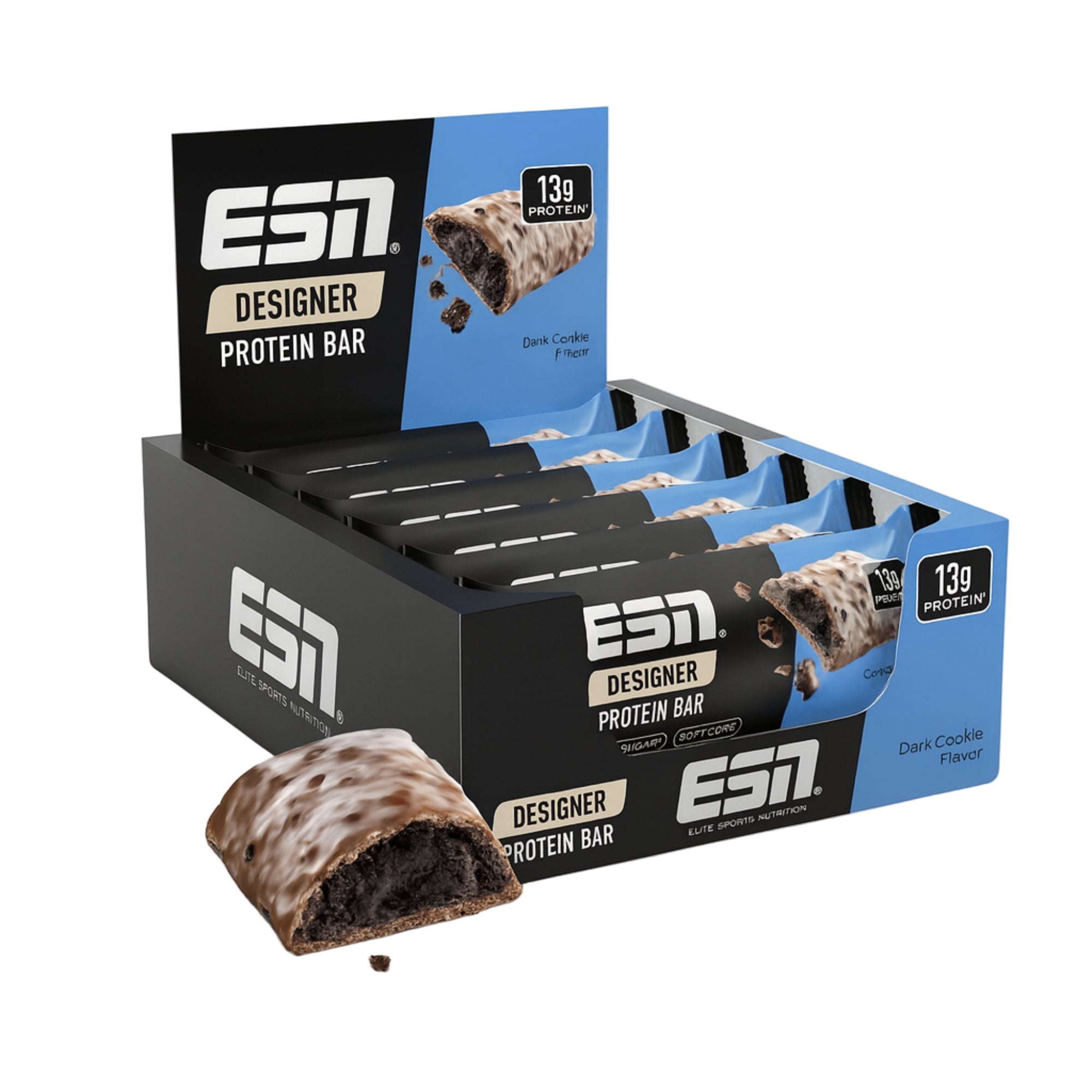Dark Cookie ESN designer protein bar