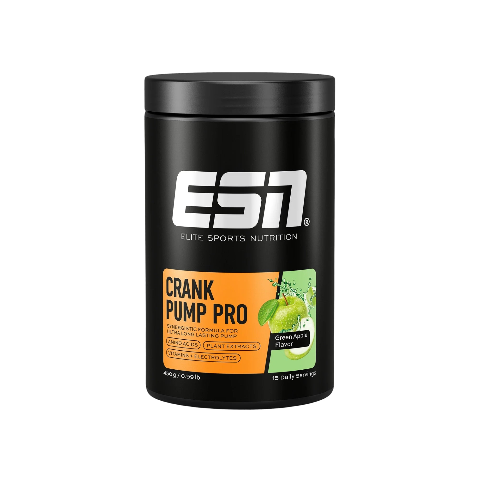 Crank Pump Pro | Caféïnevrije pre-workout | 450g | ESN