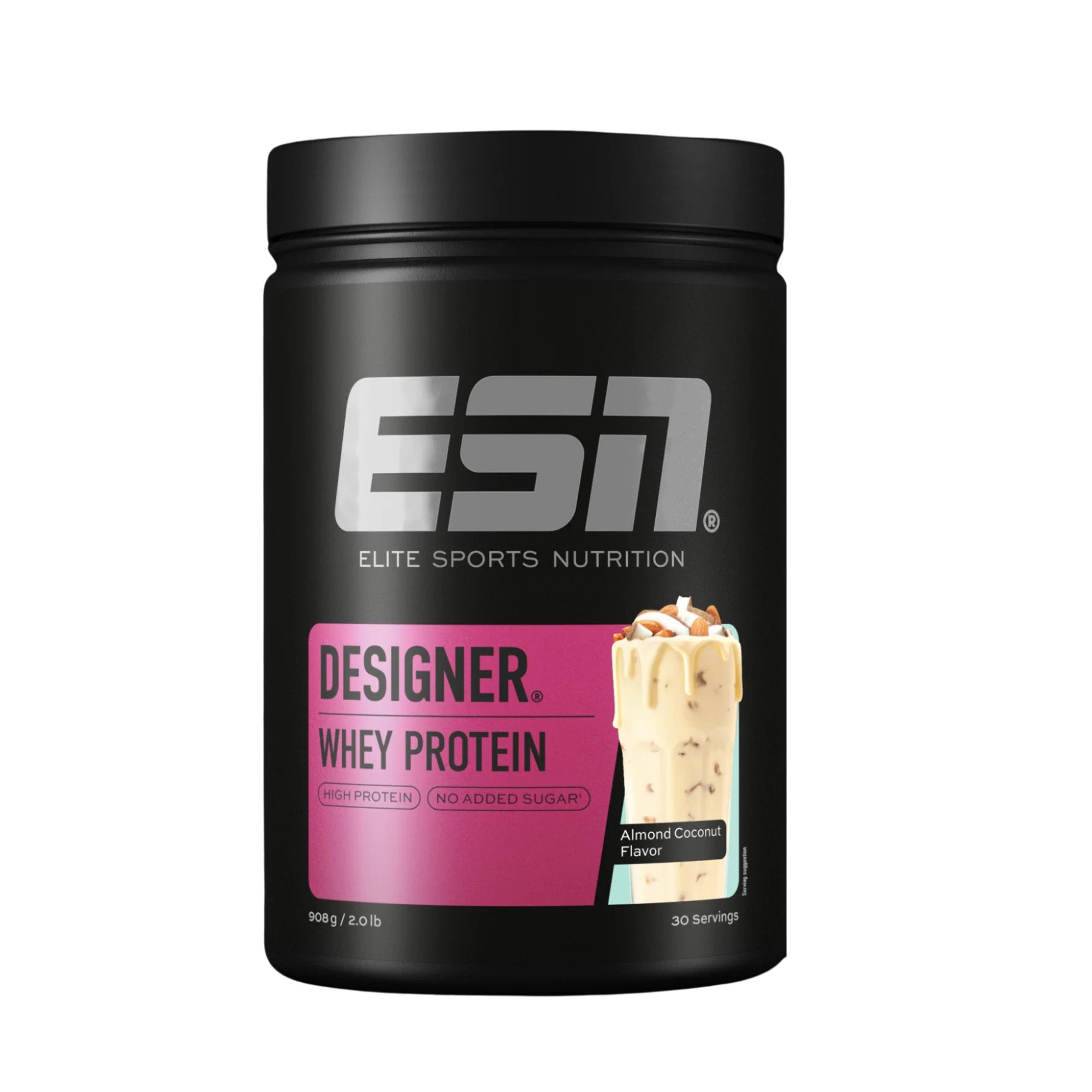 Almond Coconut ESN Whey Protein Designer 908g 30 Servings