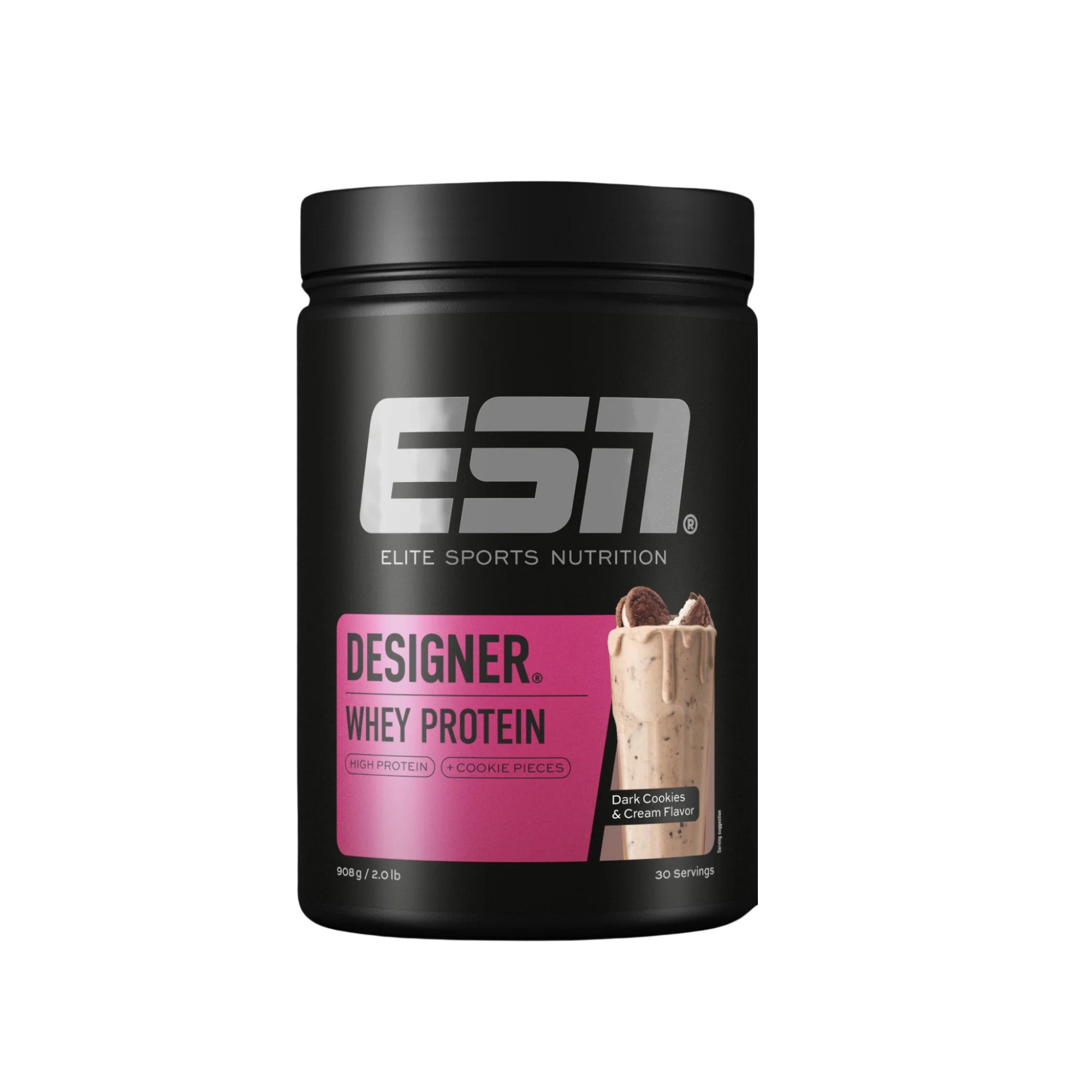 Dark Cookies & Cream ESN Whey Protein Designer 908g 30 Servings