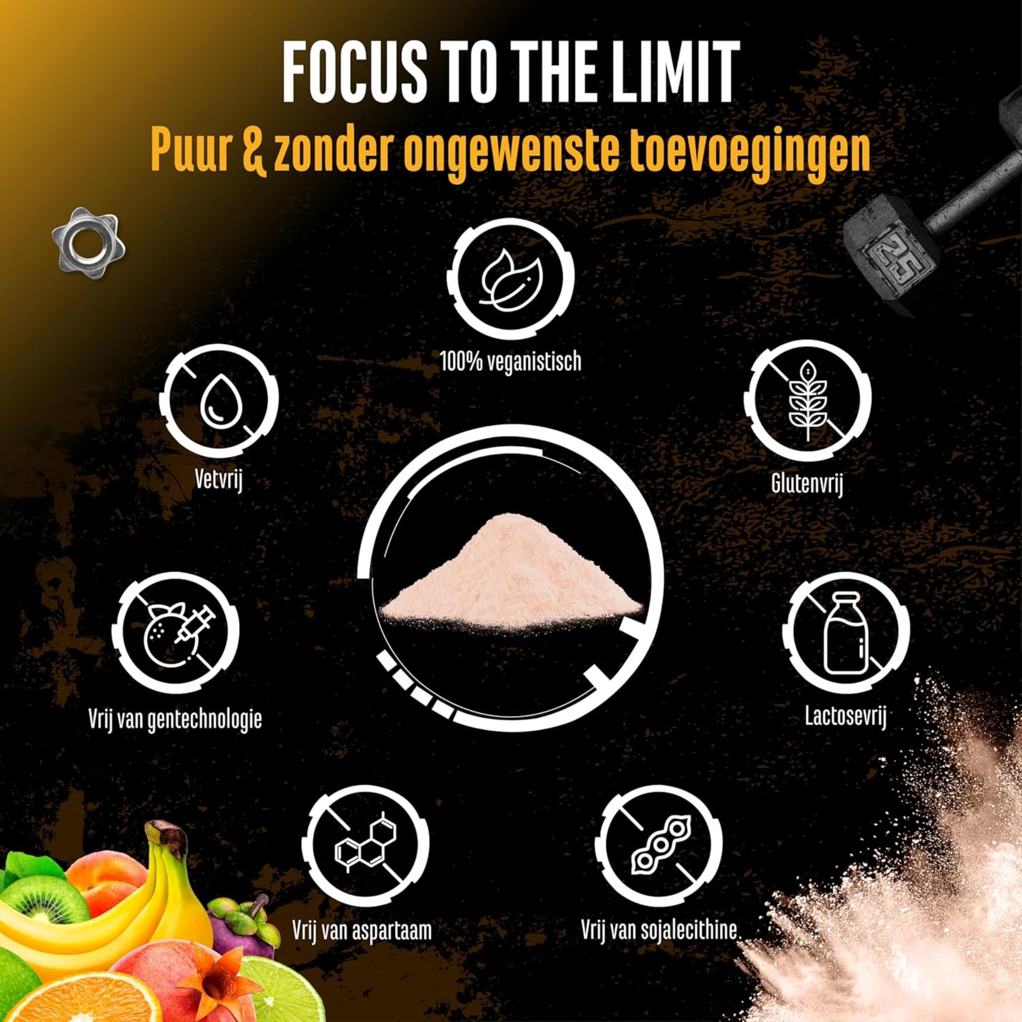 Focus to the Limit (Pre-Workout Booster) | 240g | German Elite Nutrition