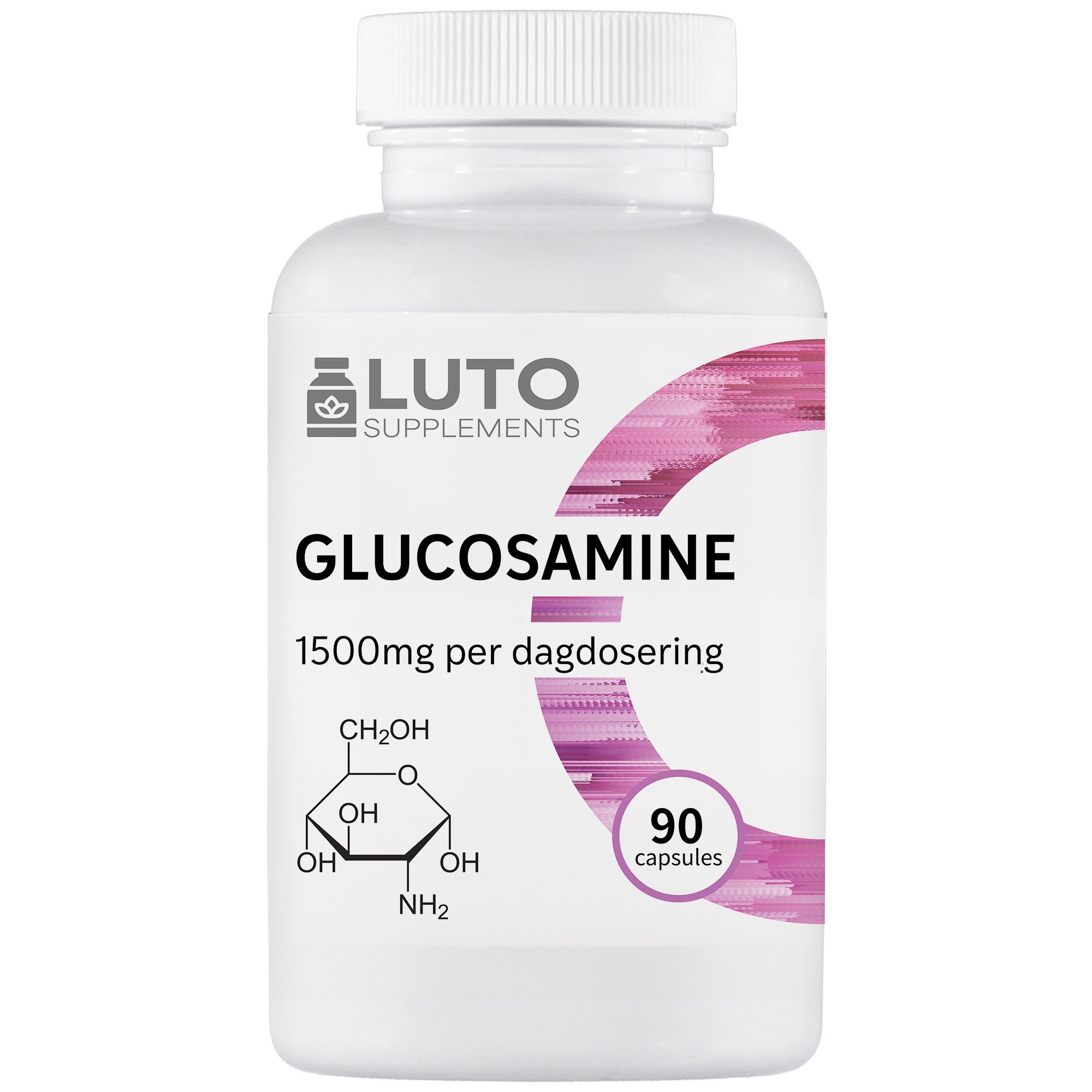 Glucosamine 1500mg | 90 capsules | LUTO Supplements