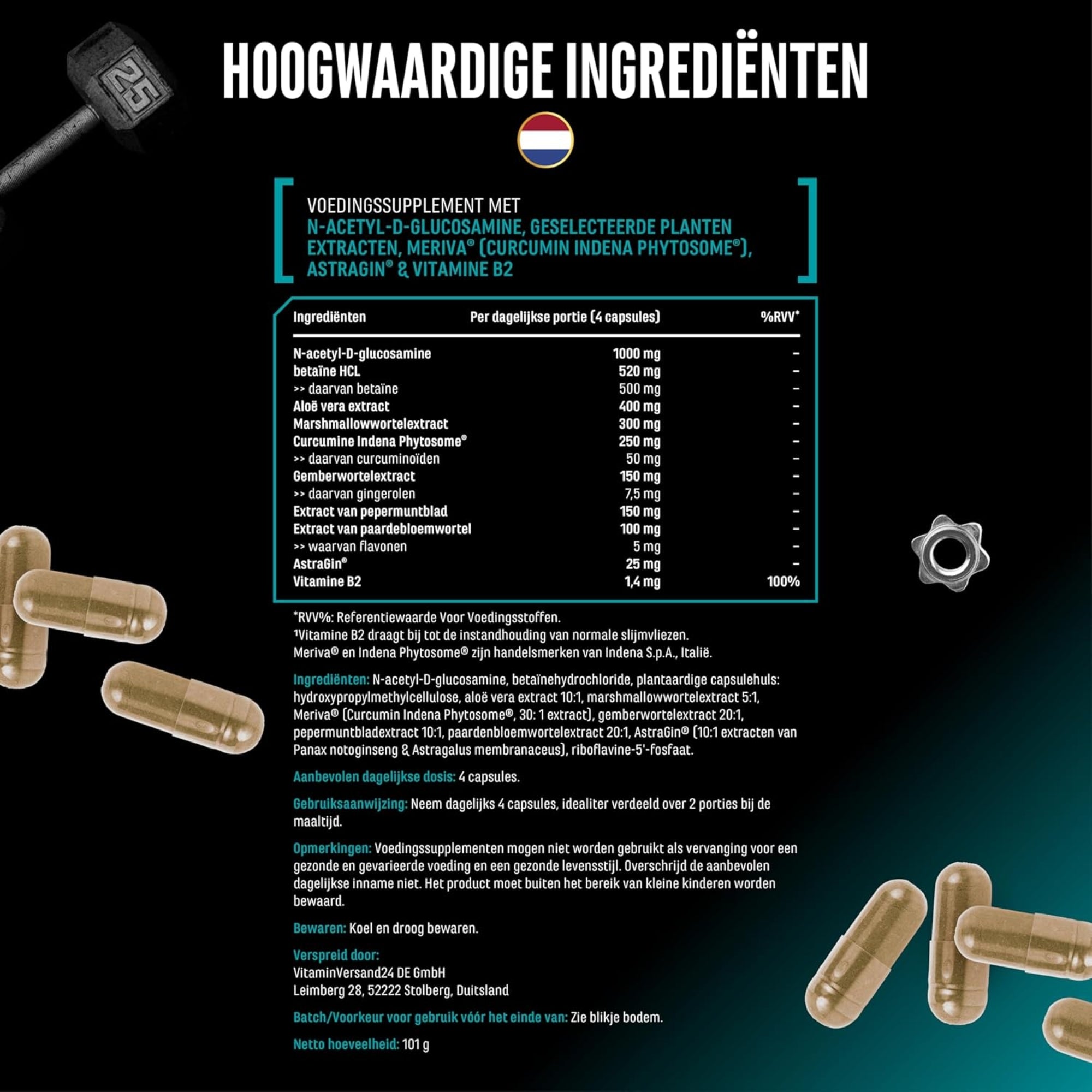 Gut Control (Darmbalans) | 120 capsules | German Elite Nutrition