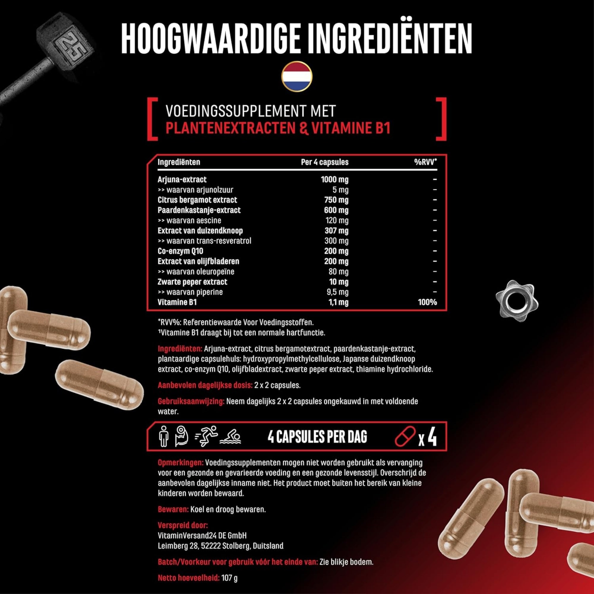 Heart Essentials | 120 Capsules | GEN