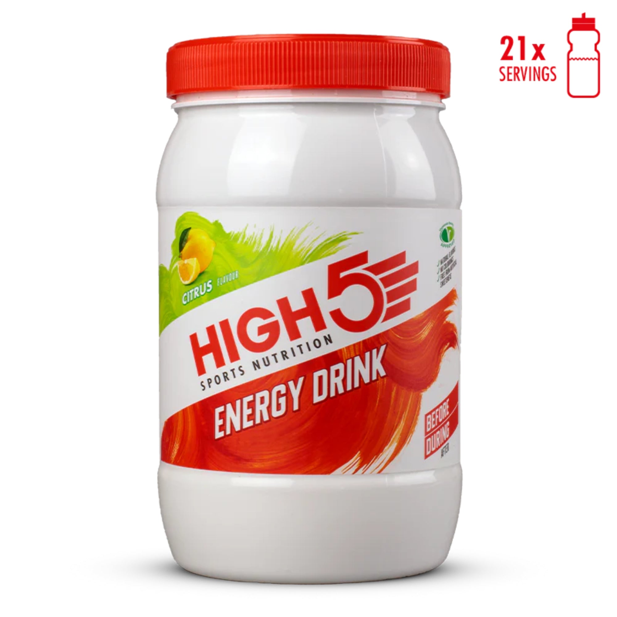 Energy Drink | Koolhydraat-elektrolytenpoeder | HIGH5