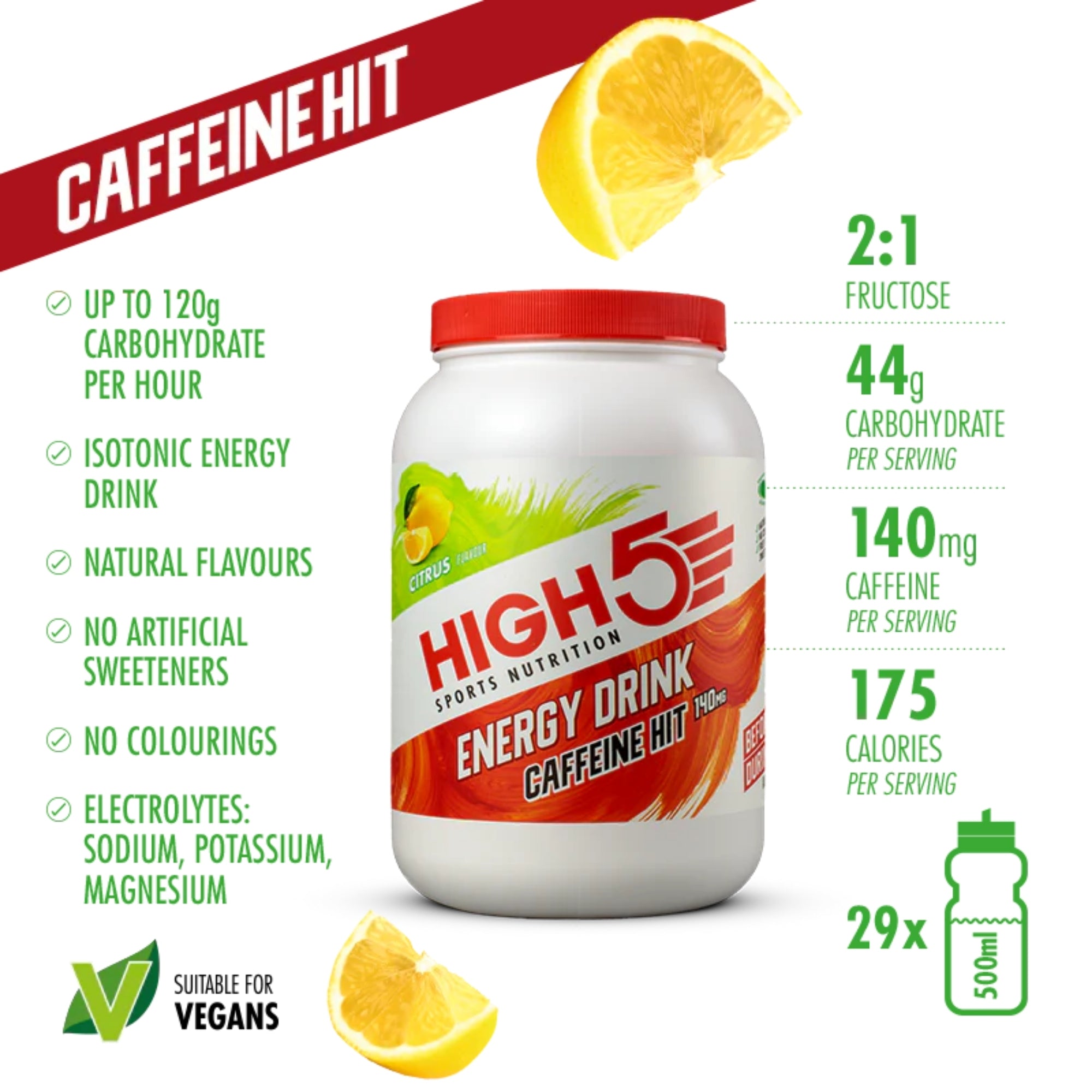 Energy Drink Cafeïne | HIGH5