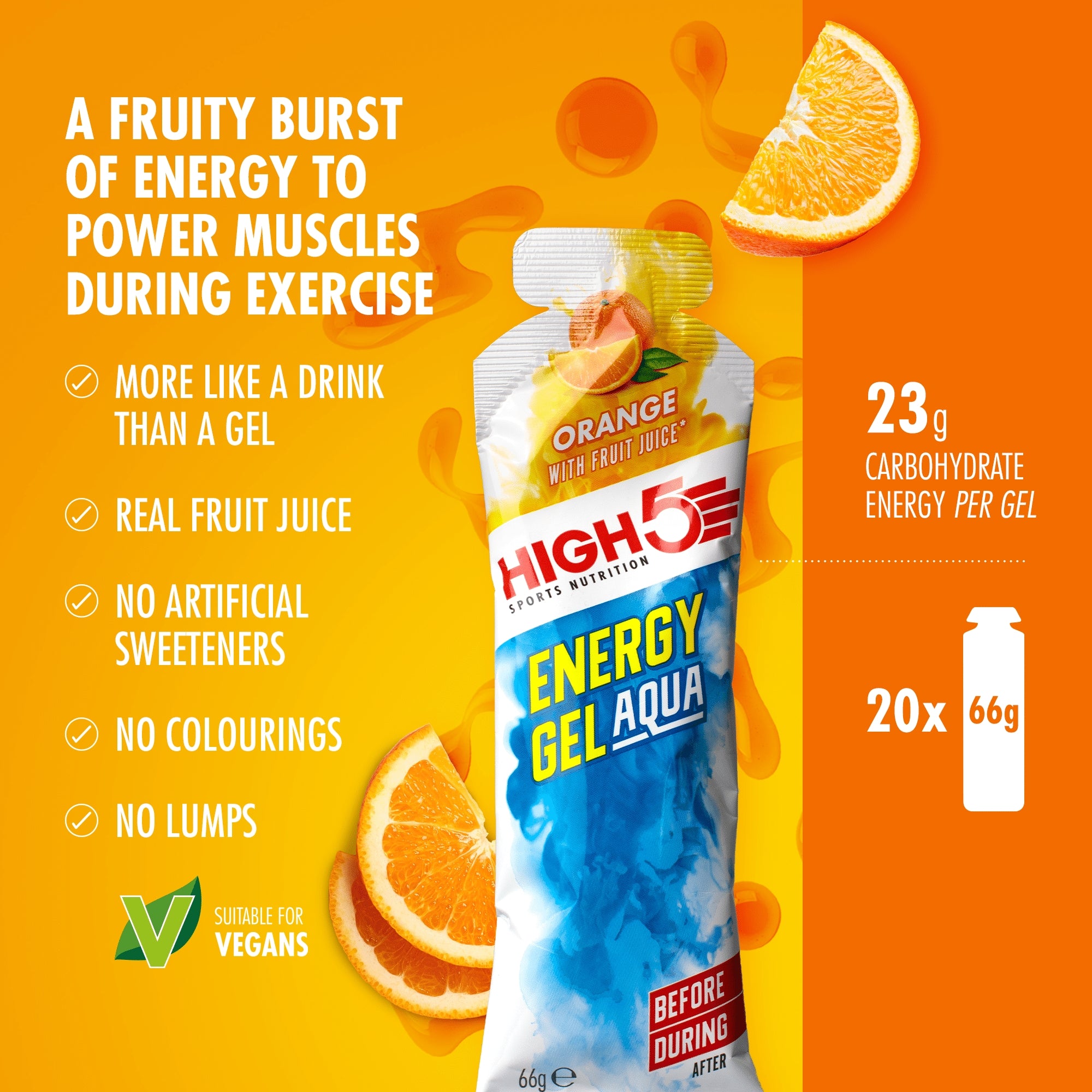 Isotonic energy Gel Aqua | HIGH5