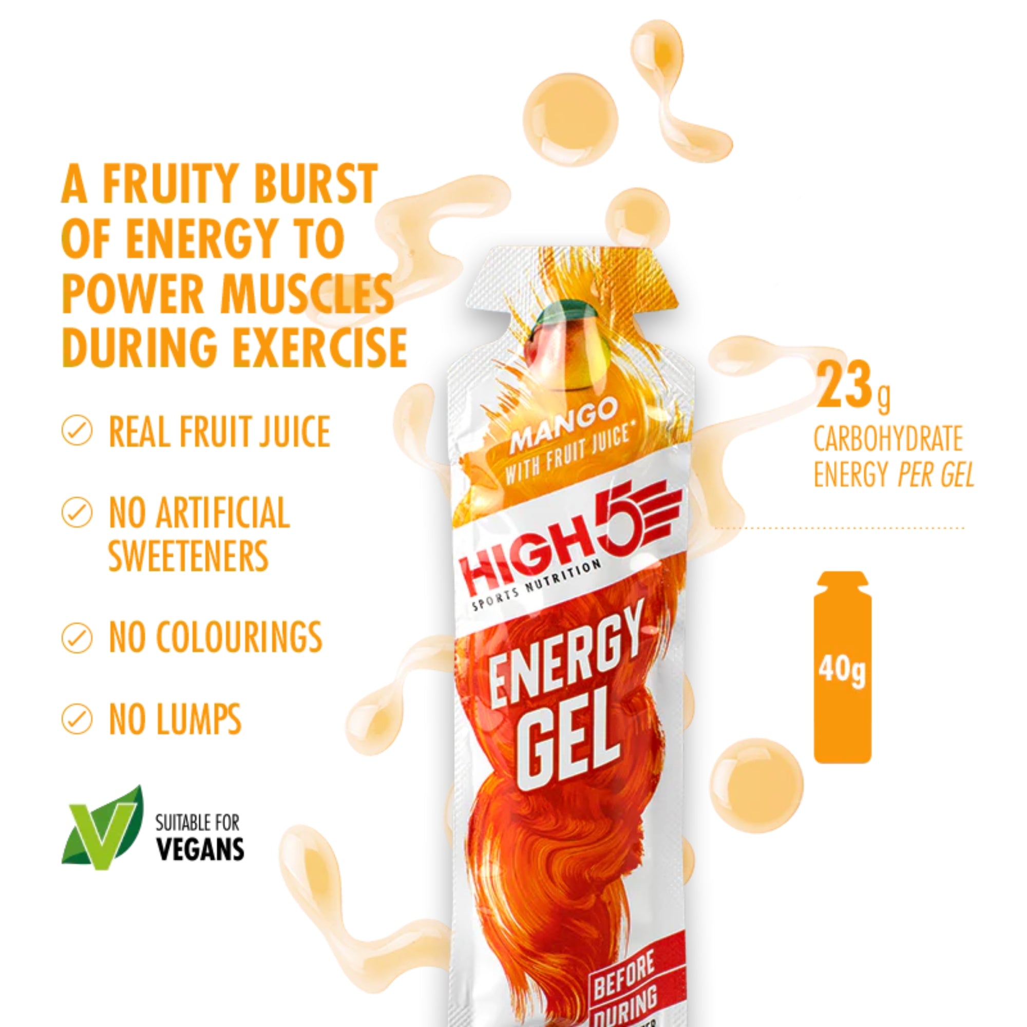 Energy Gel Proefpakket | 8 gels | HIGH5
