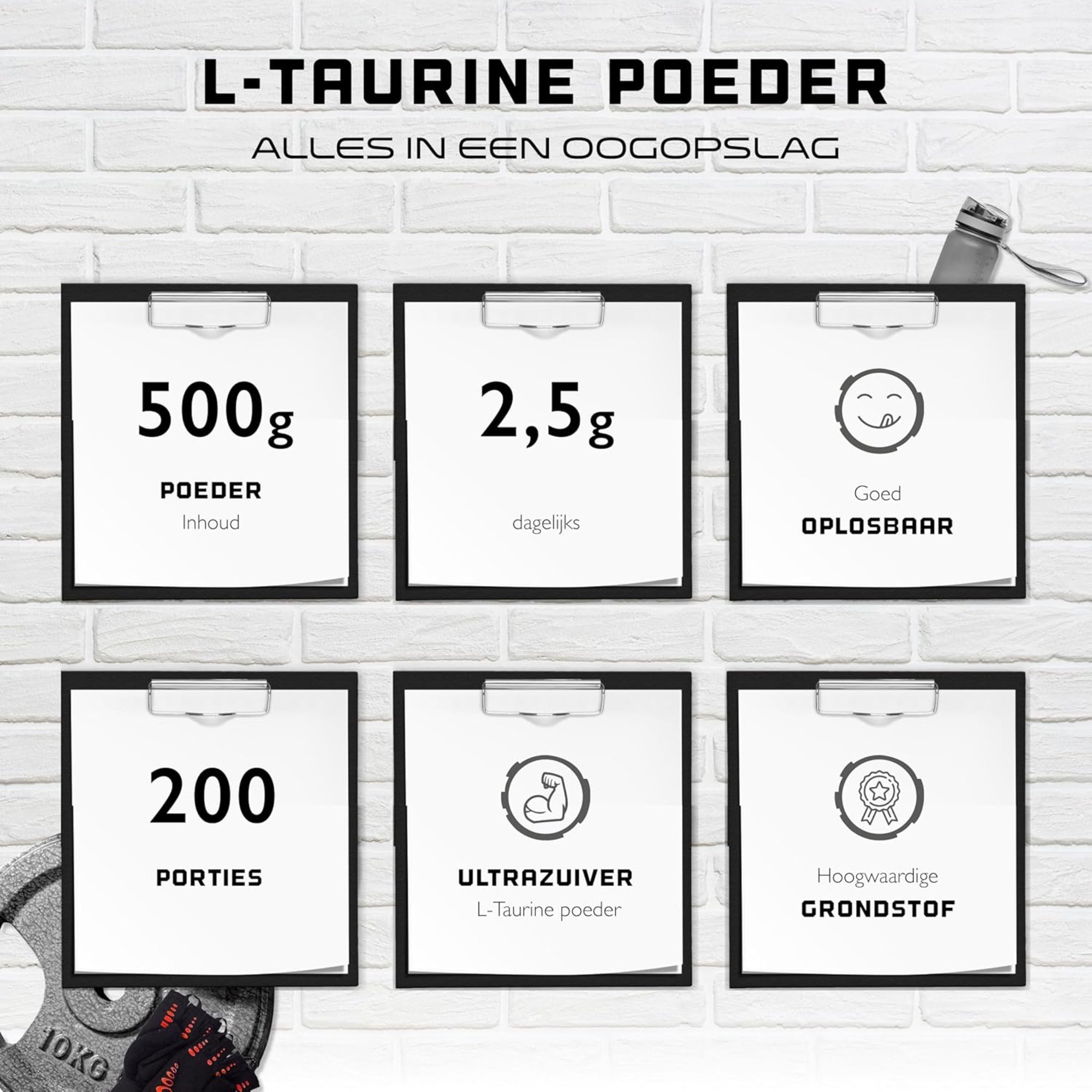 L-taurine poeder GEN samenstelling