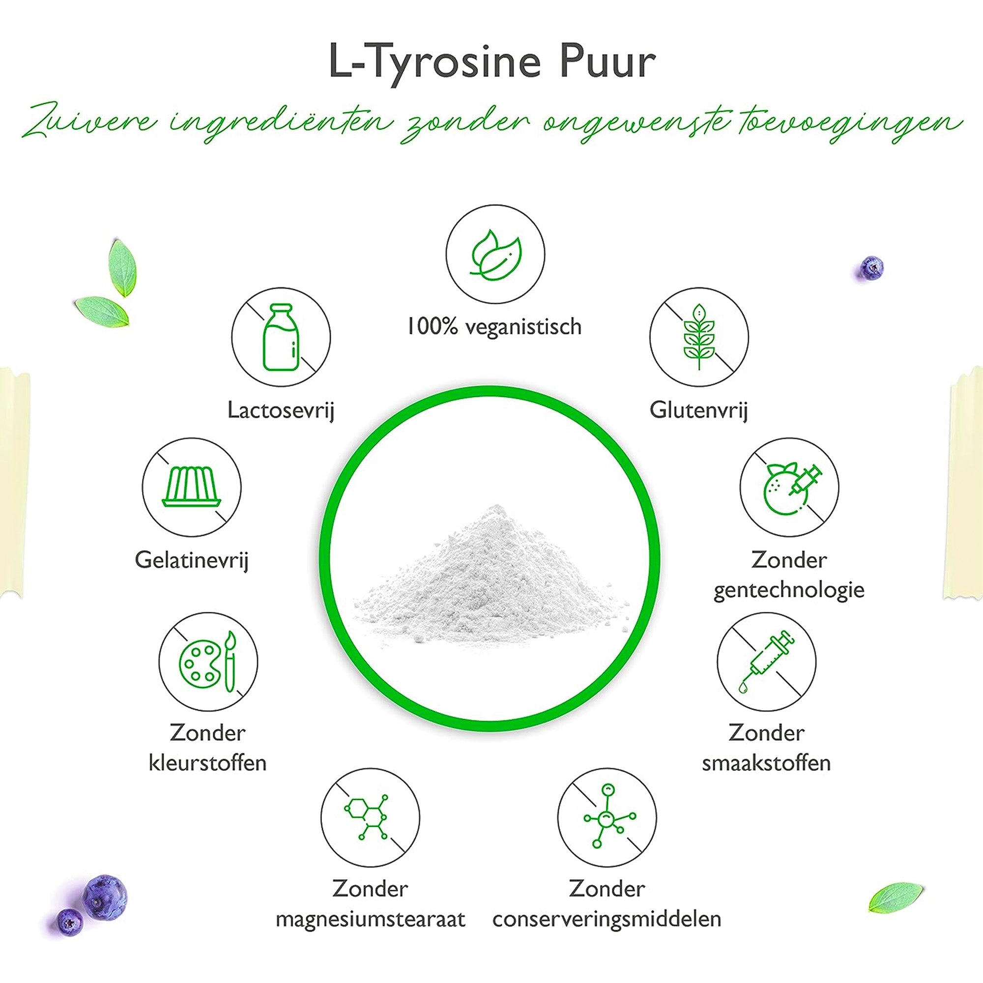 Vit4ever vegan L-tyrosine poeder
