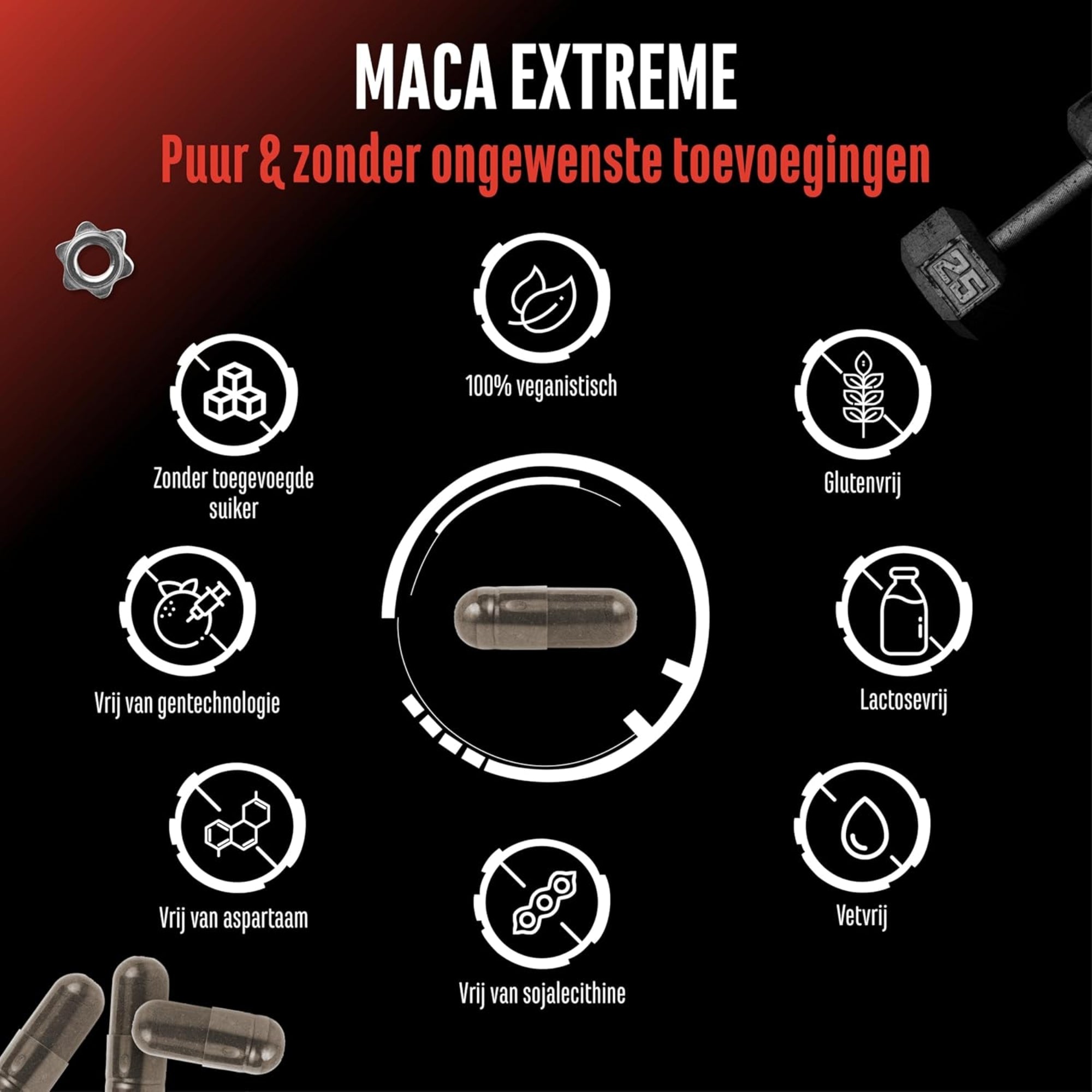 Maca Extreme (Maca Extract 10:1 600mg) | 365 capsules | German Elite Nutrition