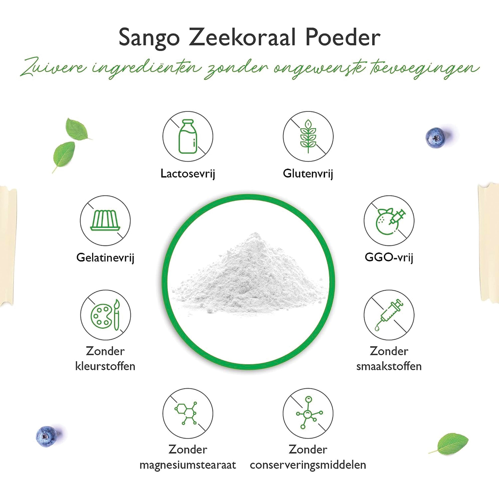 Glutenvrij sango zeekroaal suppplement