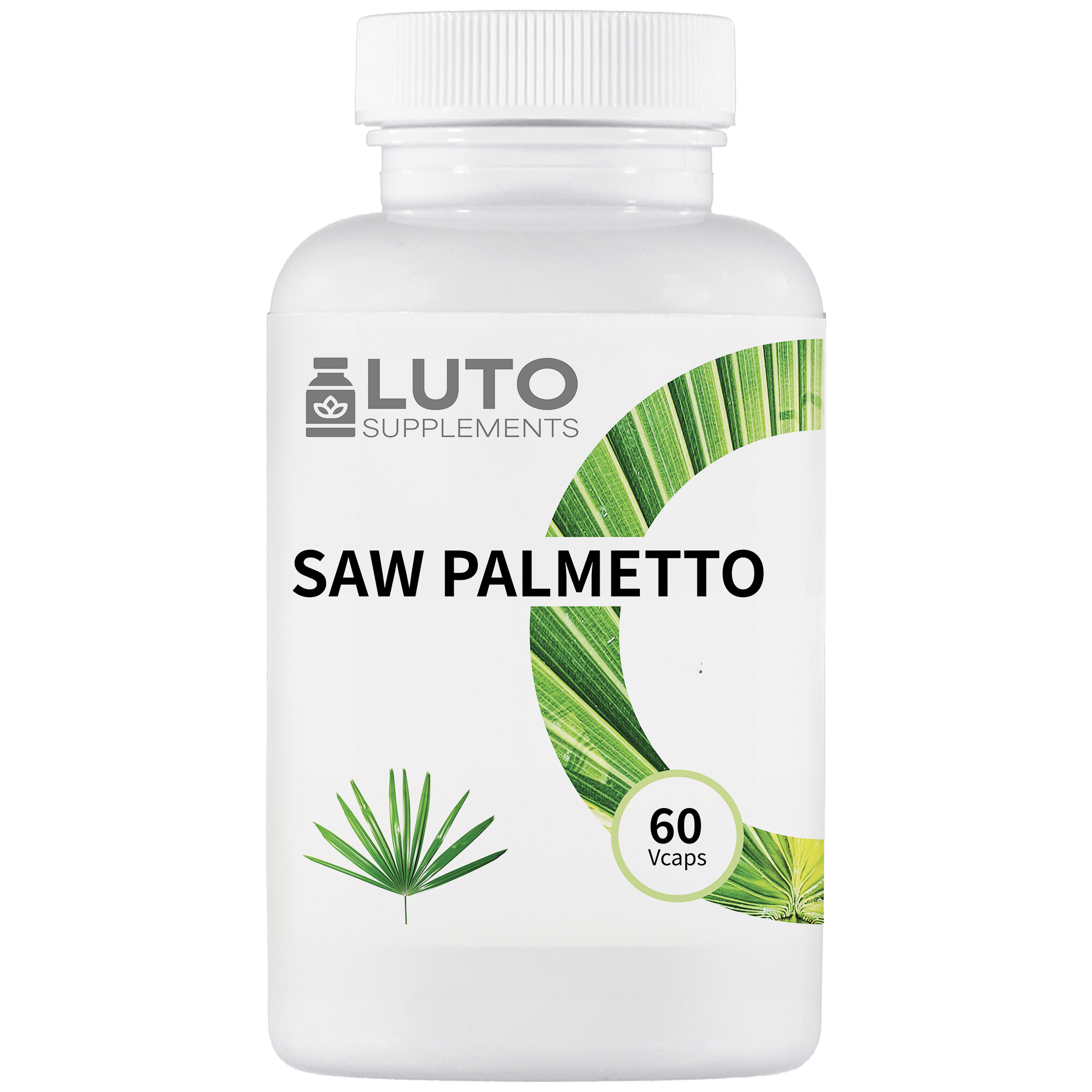 Saw Palmetto (Zaagpalm) + Zink | 60 plantaardige capsules | LUTO Supplements