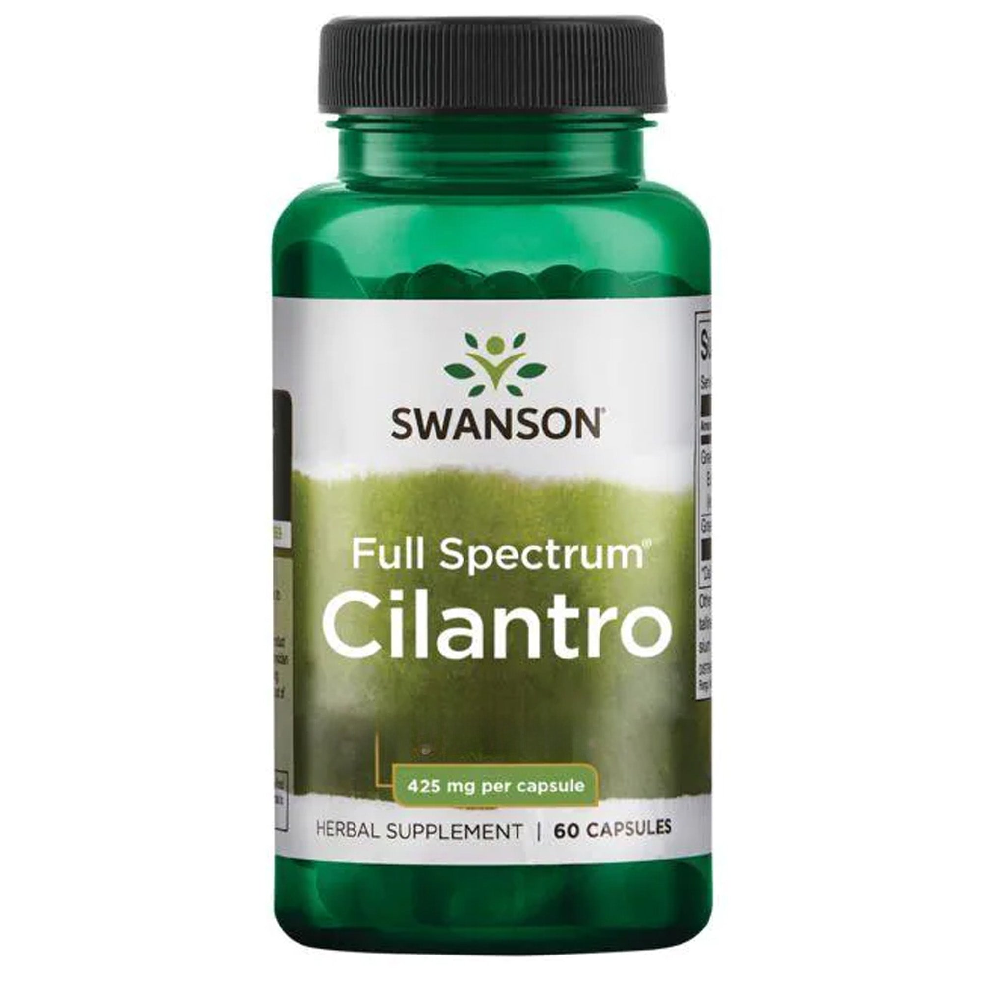 Korianderblad (Cilantro / Coriandrum sativum) 425mg | 60 capsules | Swanson