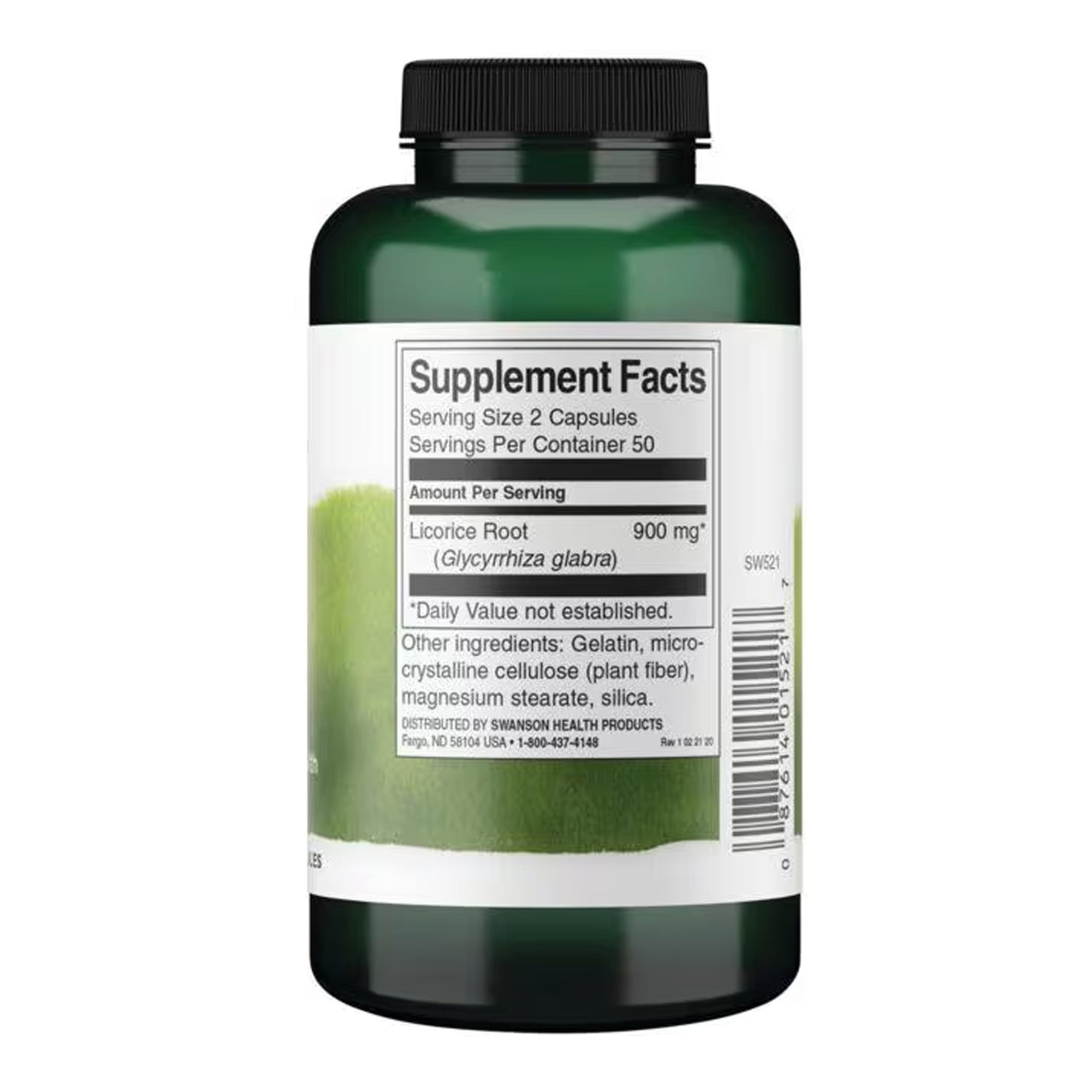 Zoethoutwortel (Licorice Root) 450mg | 100 capsules | Swanson