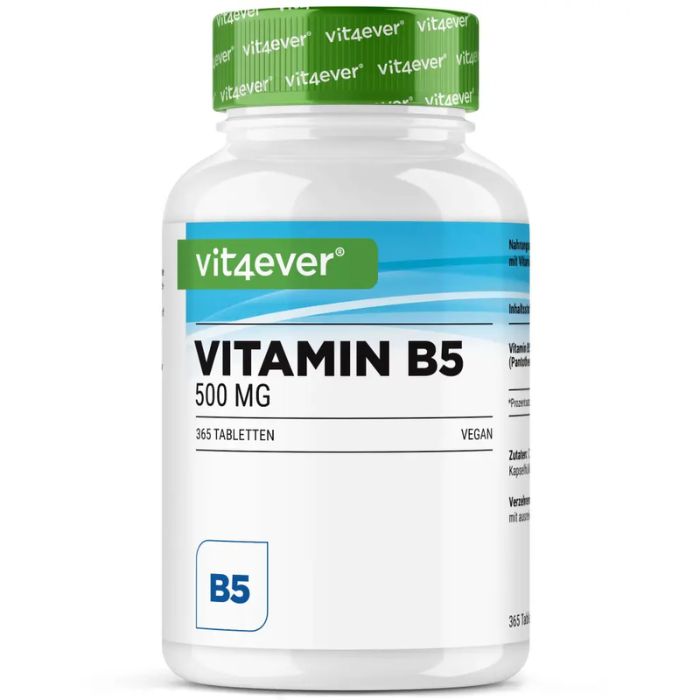 Vitamine B5 tabletten Vit4ever