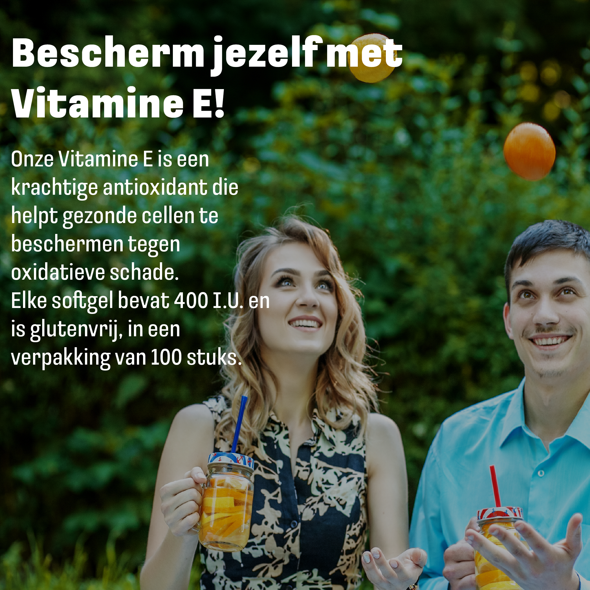 Vitamine E 400 I.U. | 100 softgels | LUTO Supplements