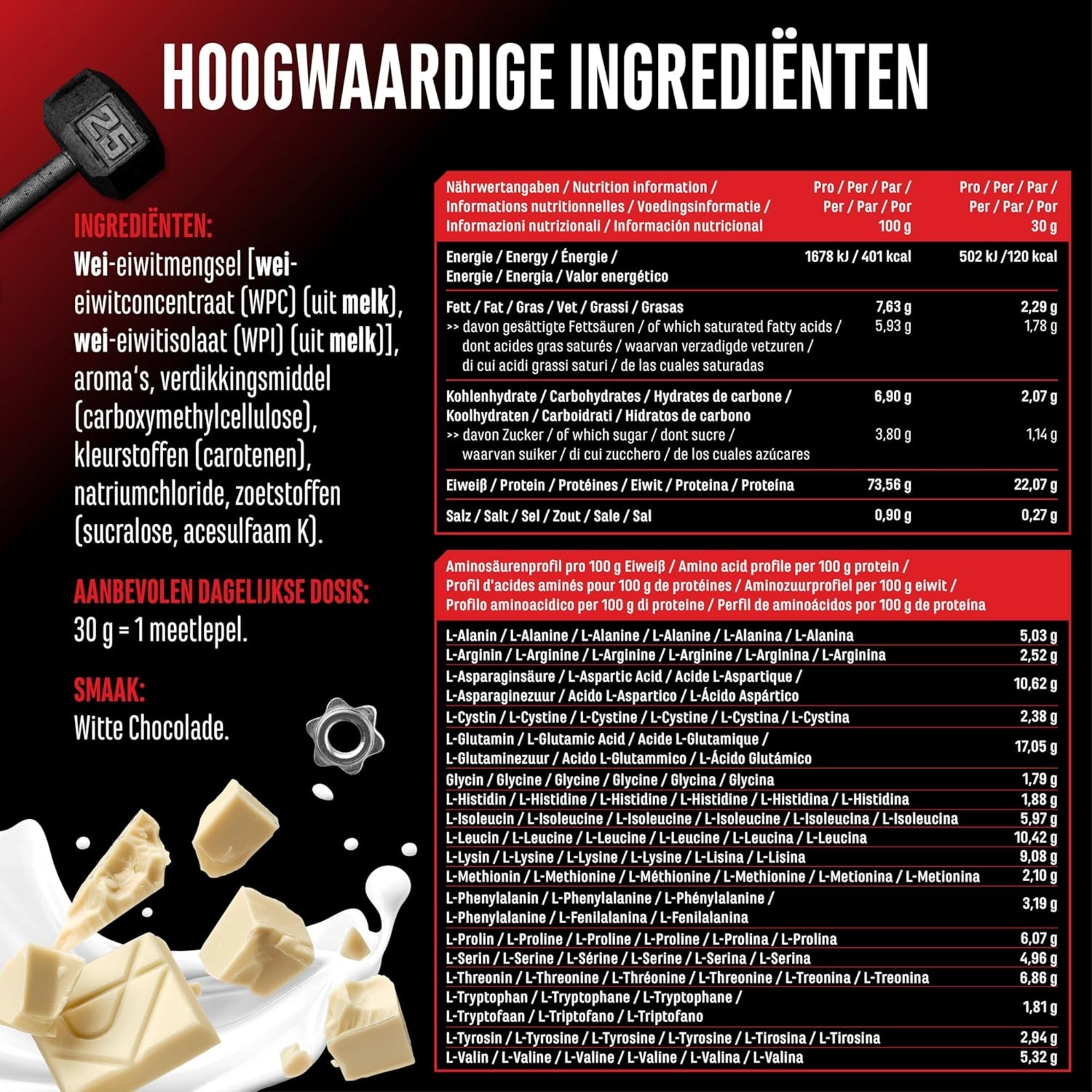 Whey Protein Complex | 1kg | German Elite Nutrition