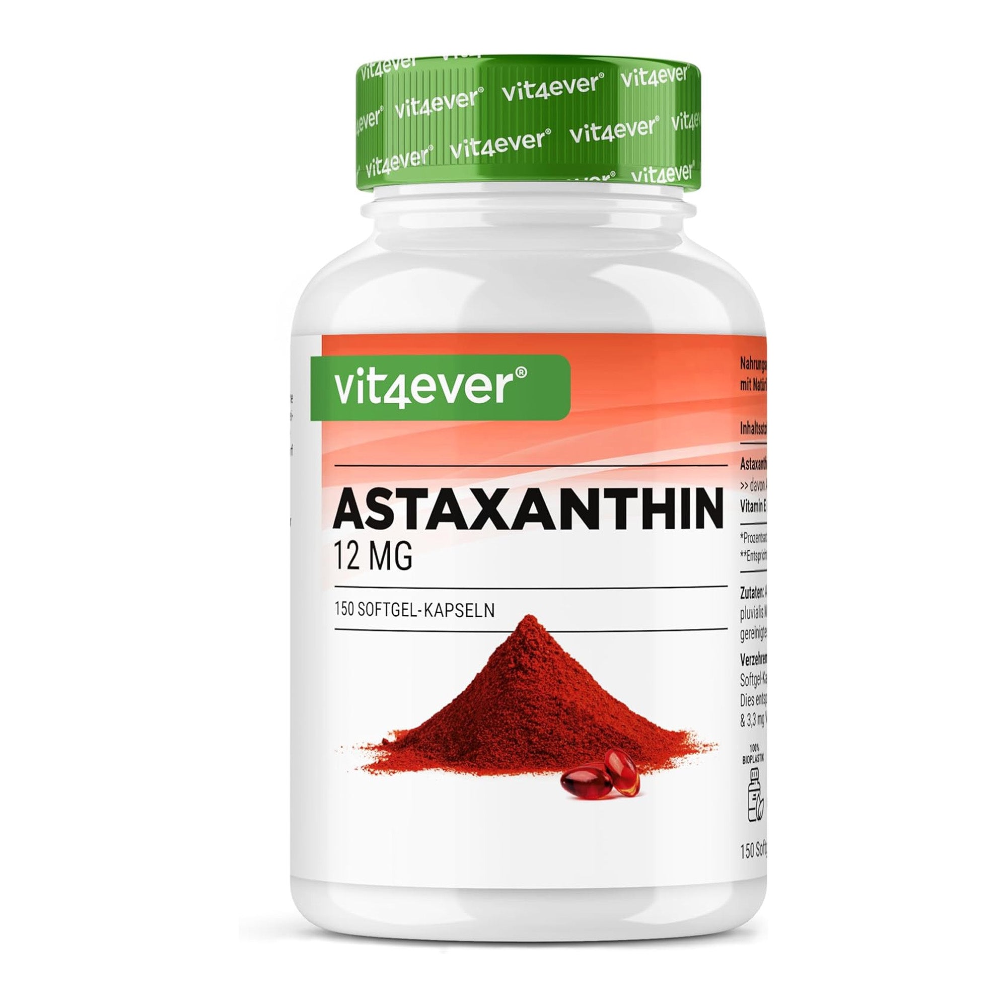 Astaxanthine | 12mg | 60/ 150 softgels | Vit4ever