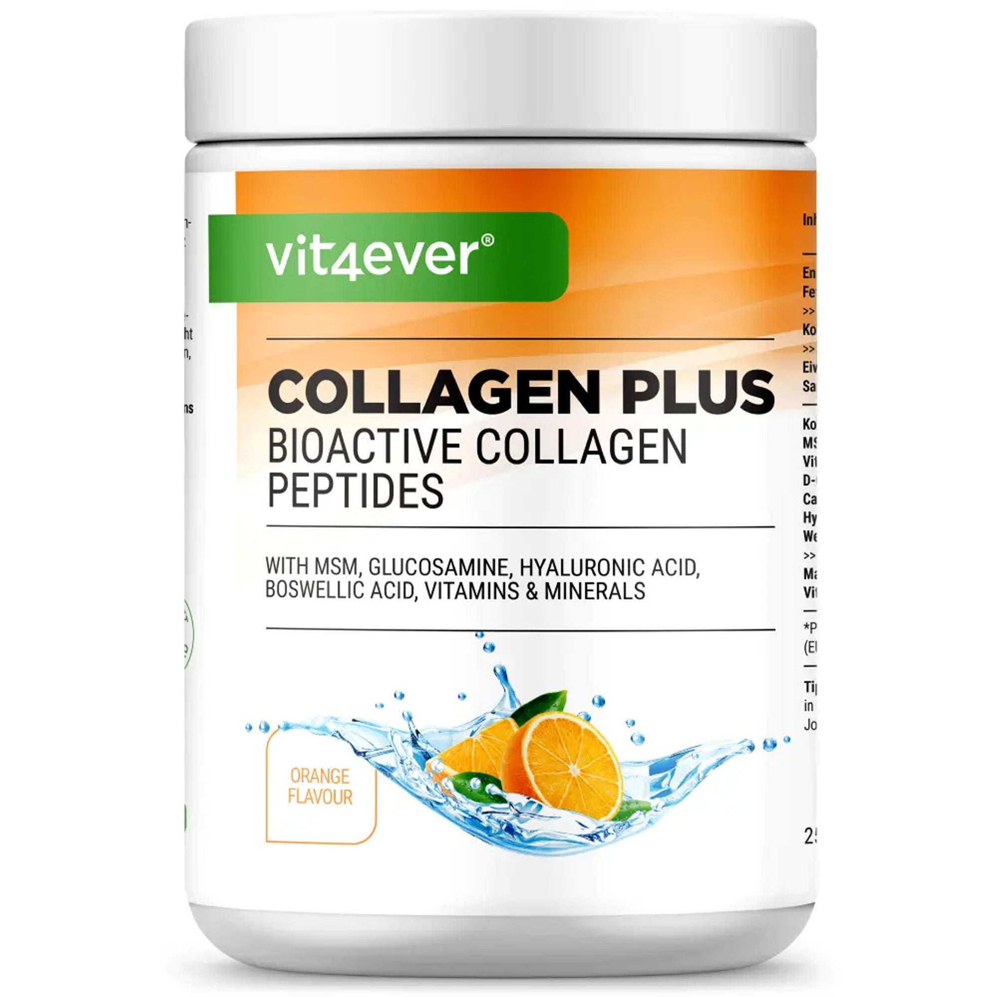 Collageen Plus Poeder | 500g | Vit4ever