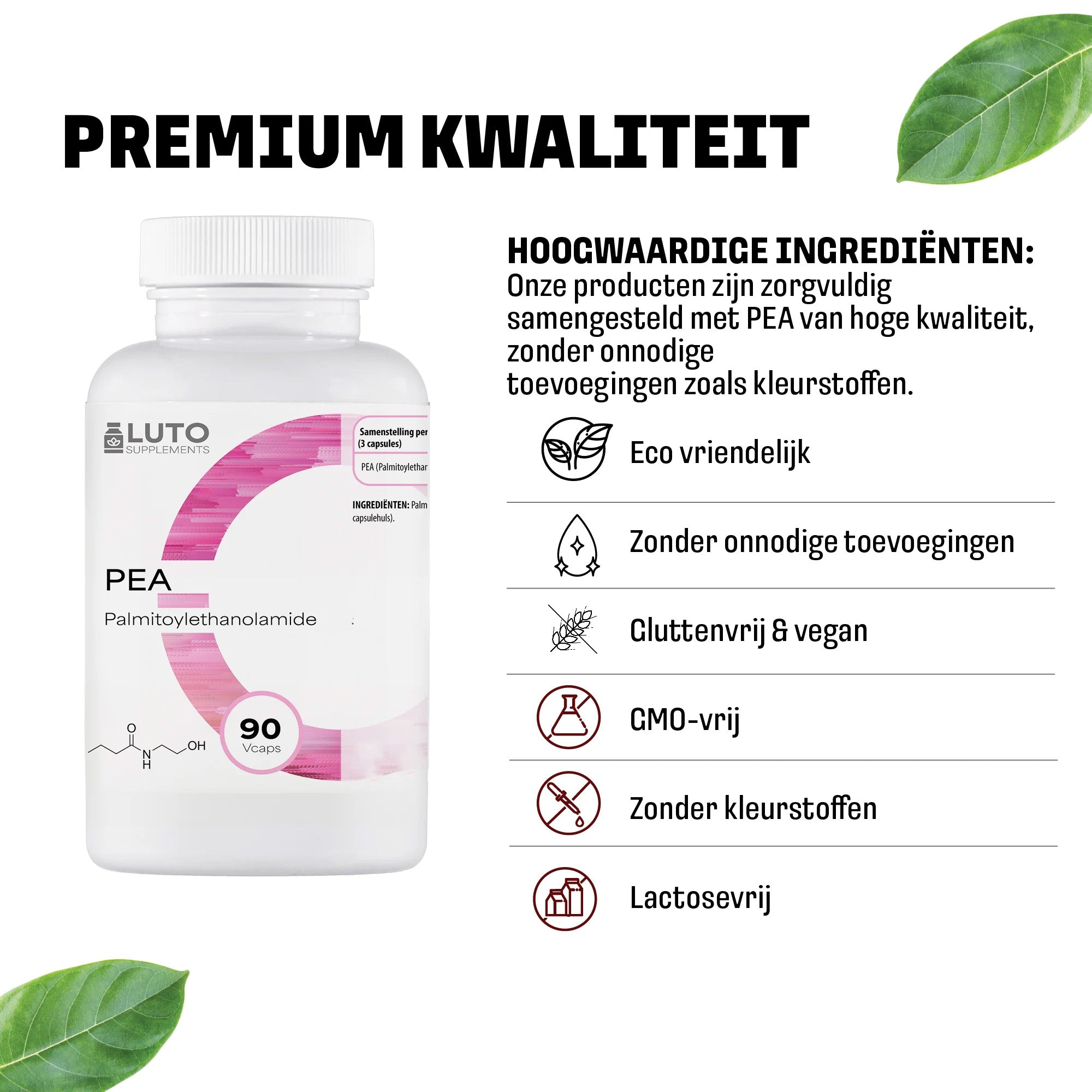 PEA GMO's Luto Supplements