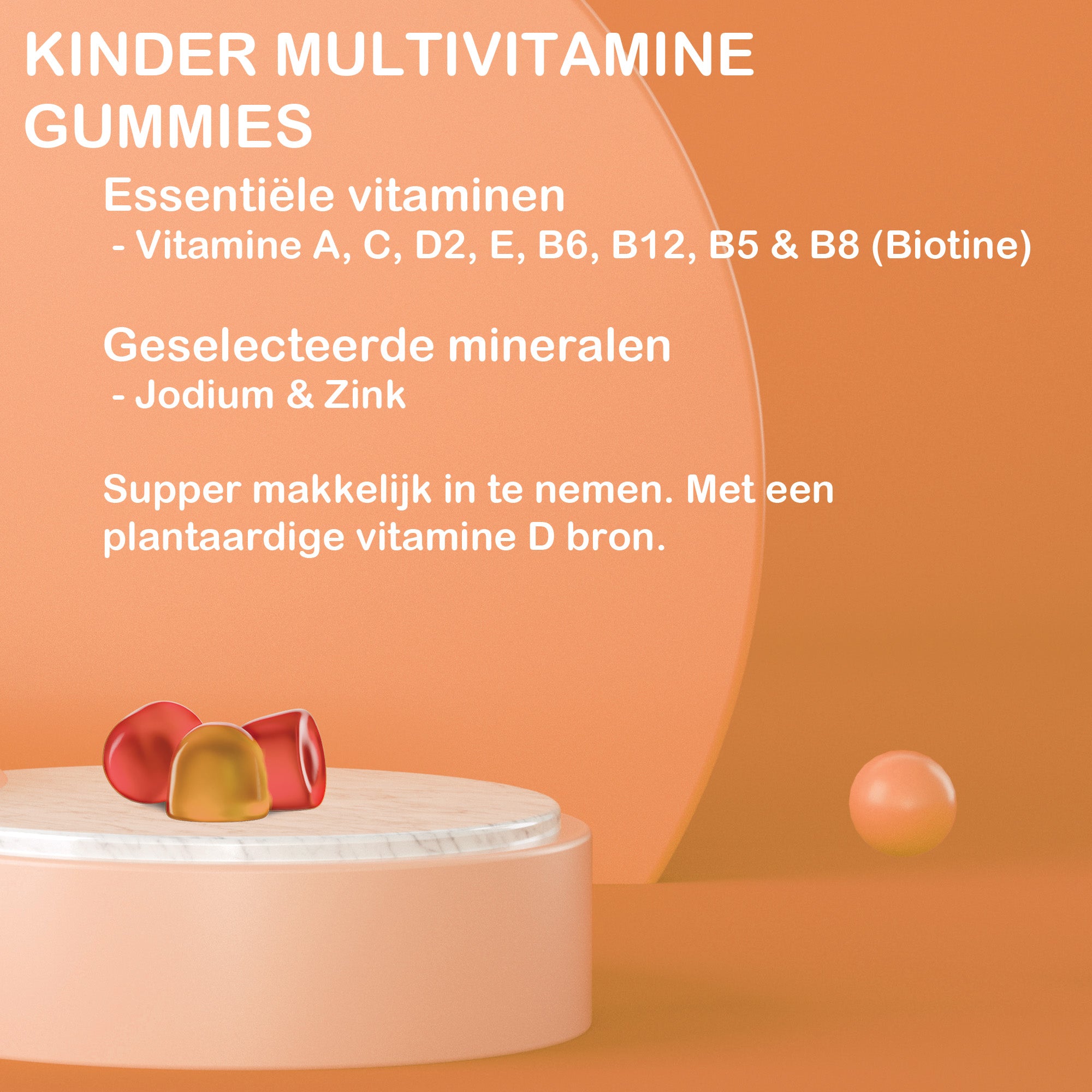 Multivitamine Kids | 50 vegan gummies | LUTO Supplements