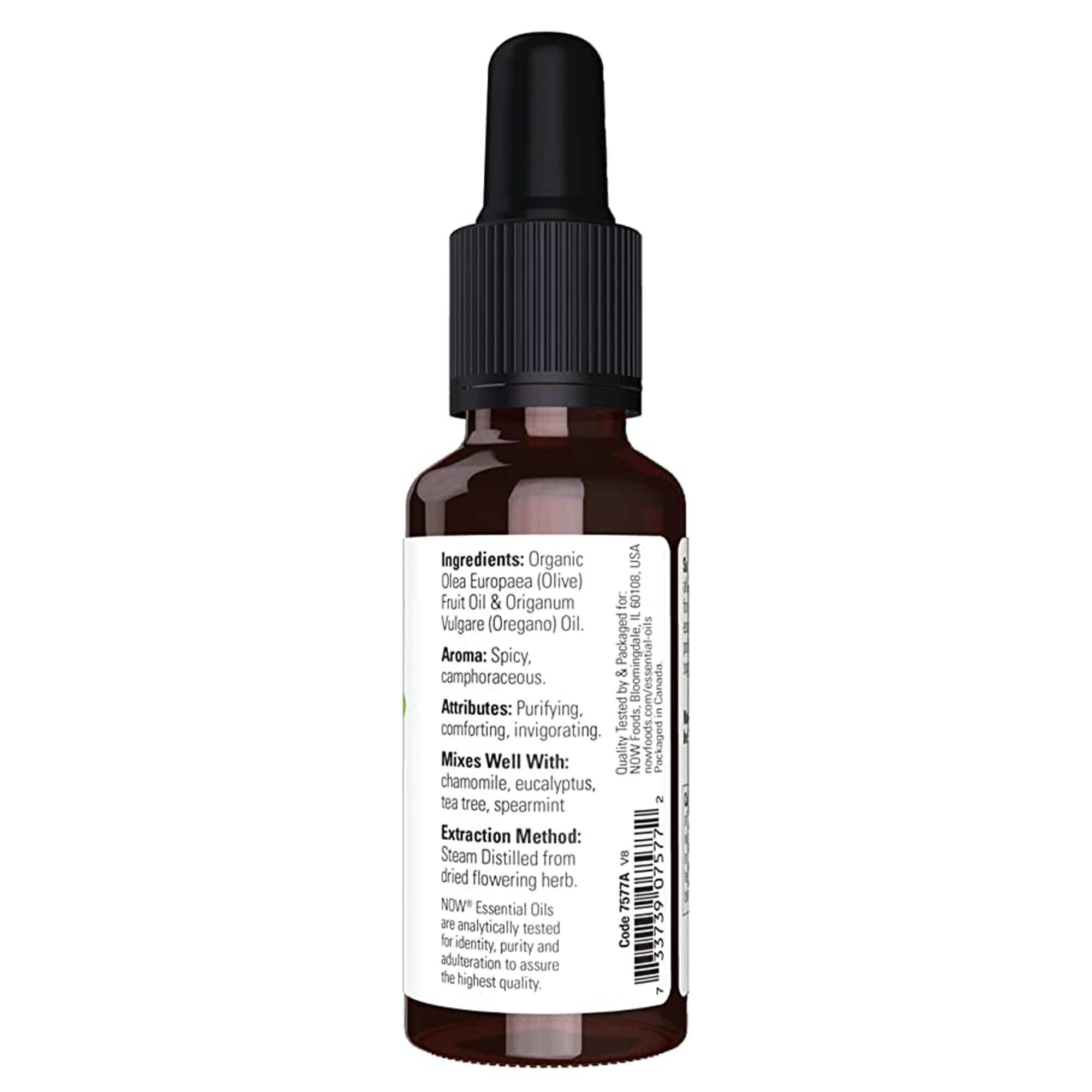 Oregano Vulgare Olie | 100% Puur Olie | 30ml | Now Foods
