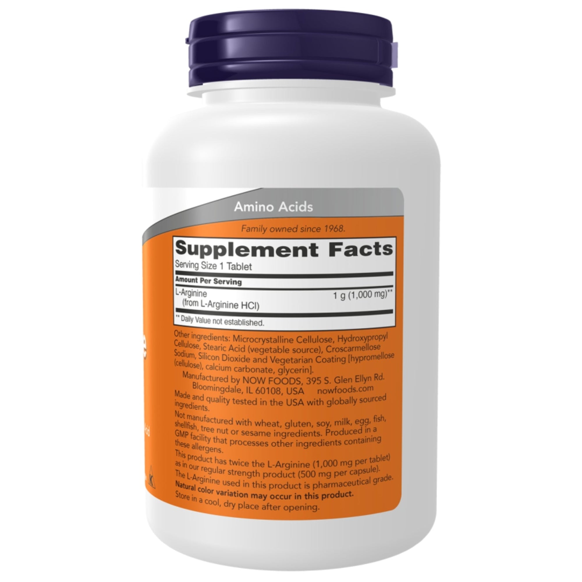 L-Arginine 1000 mg - 120 tabletten