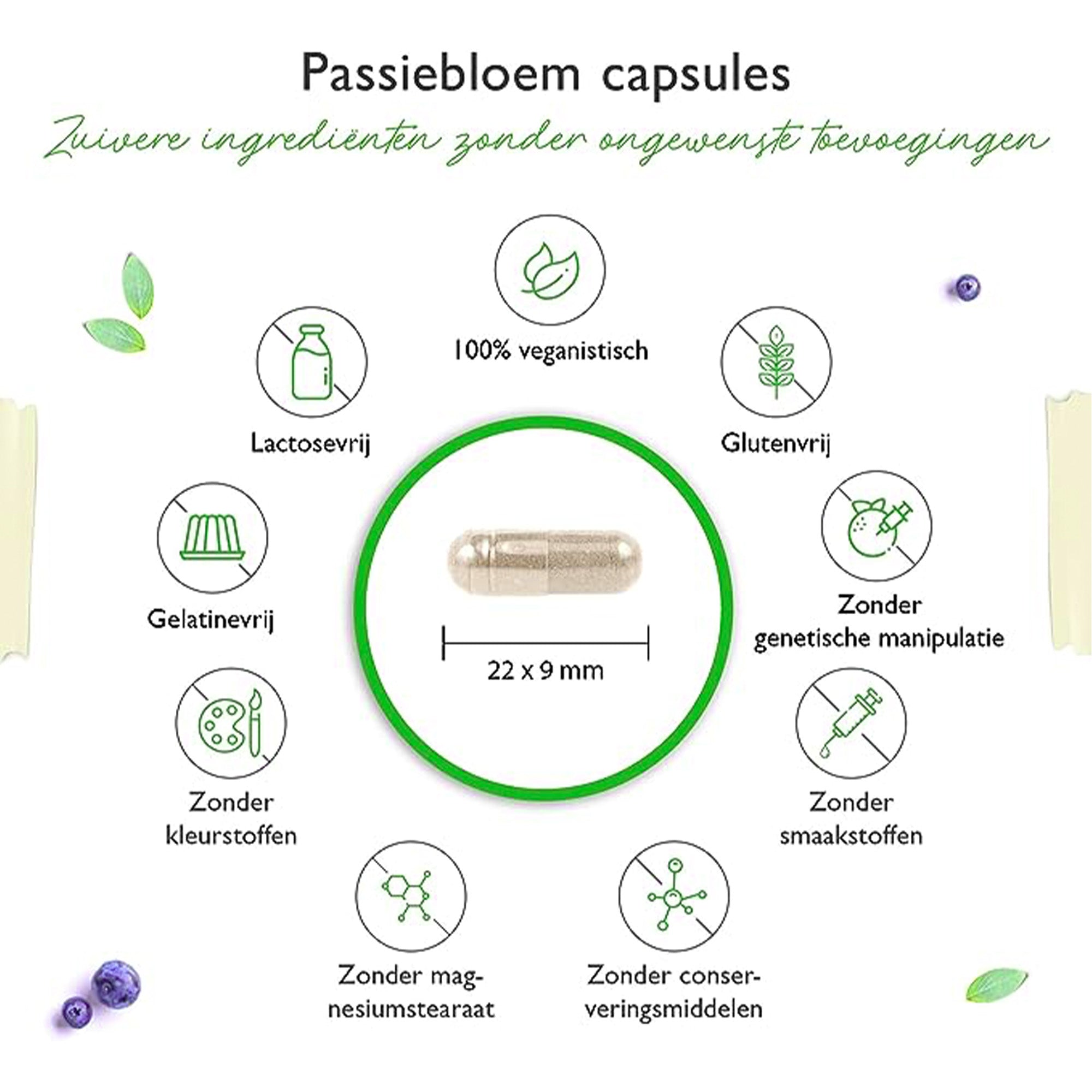 Passiebloem vegan en gluttenvrij