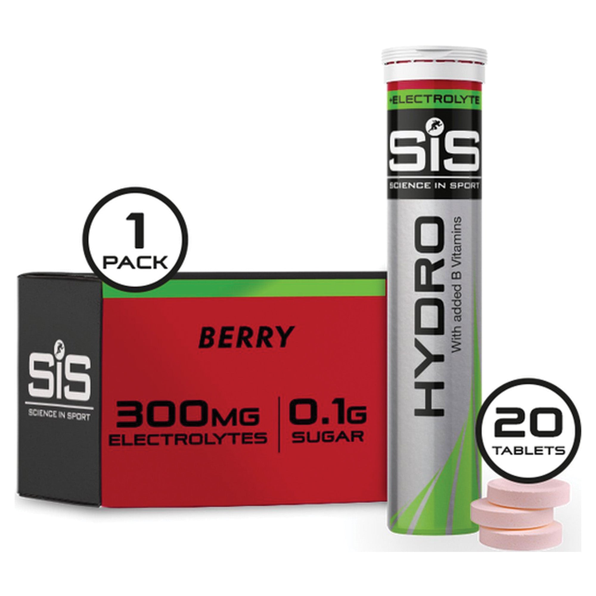 SIS electrolights tabletten berry