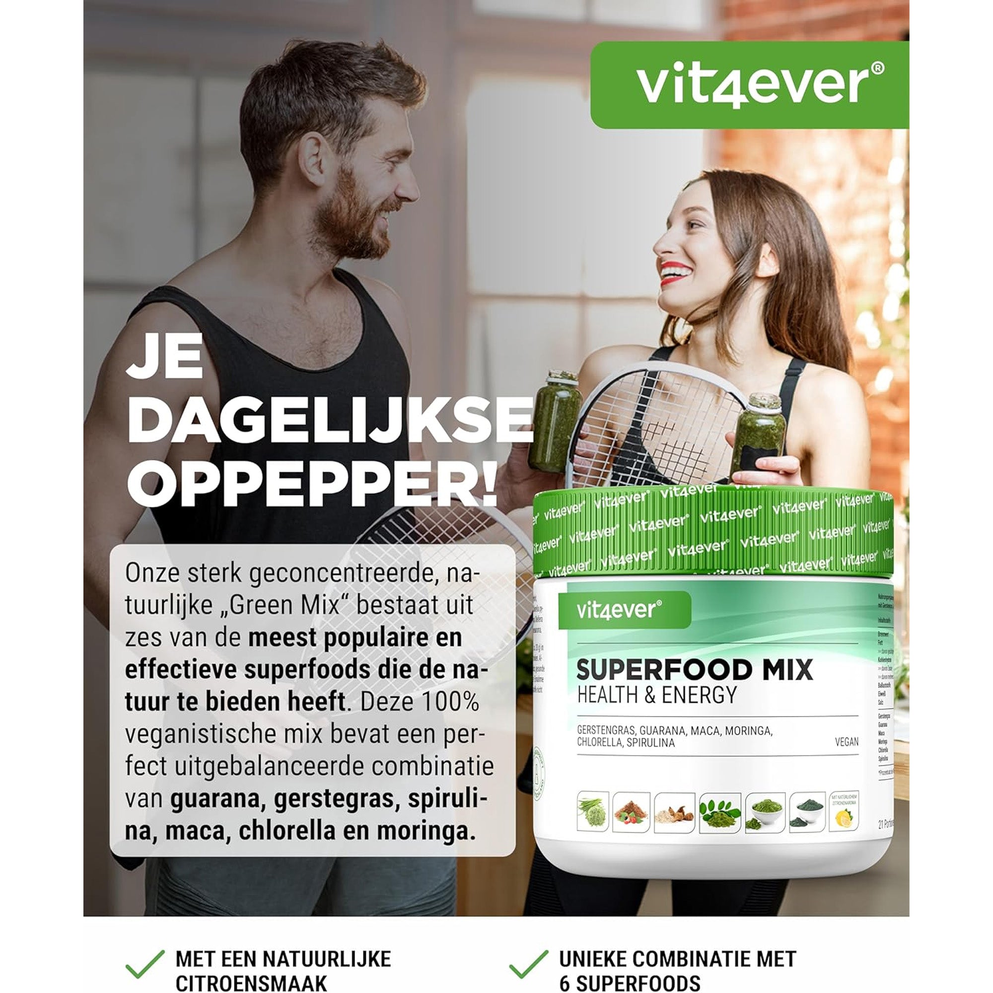 Green Juice Superfoods Mix | 420gr | Vit4ever