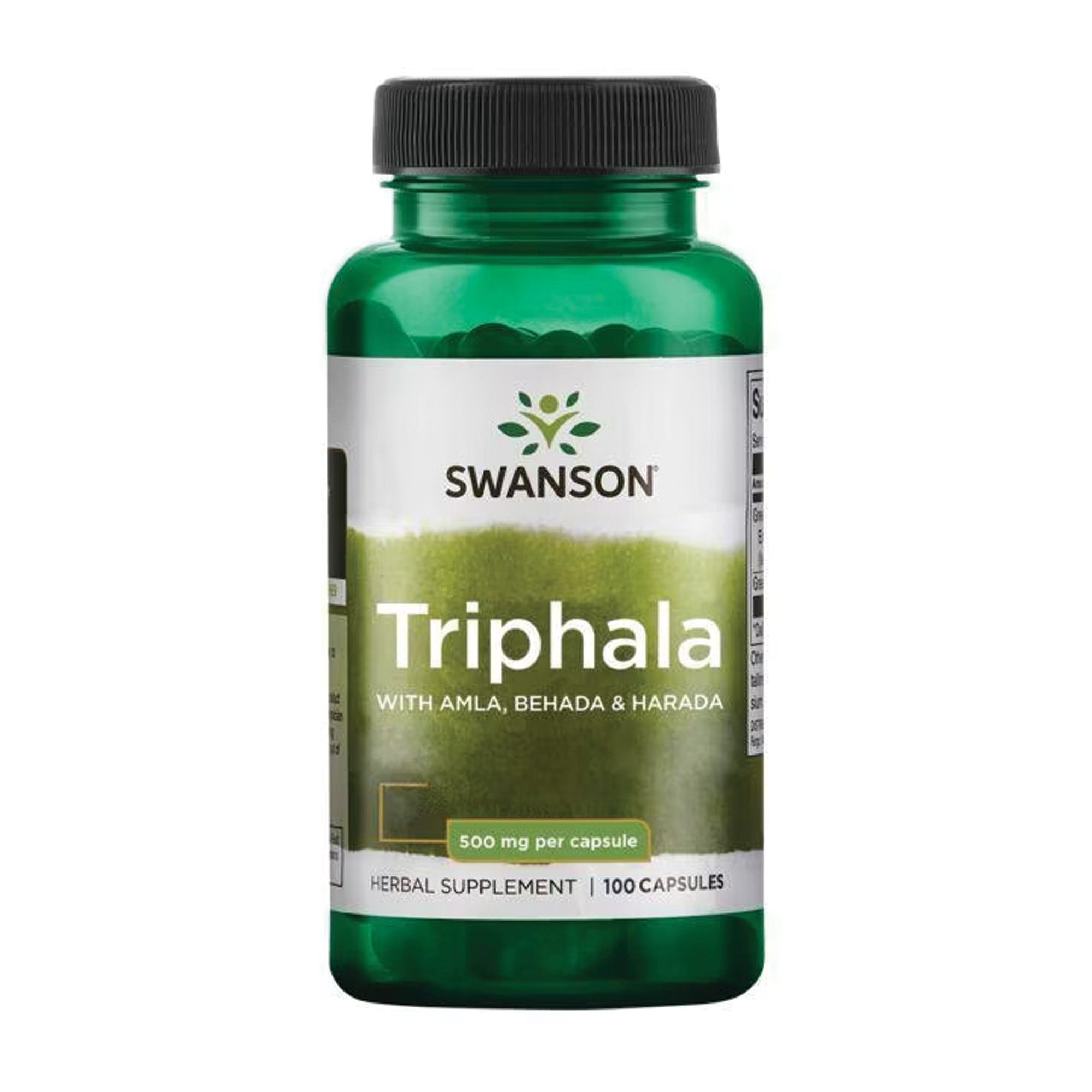 Triphala 500mg | 100 capsules | Swanson