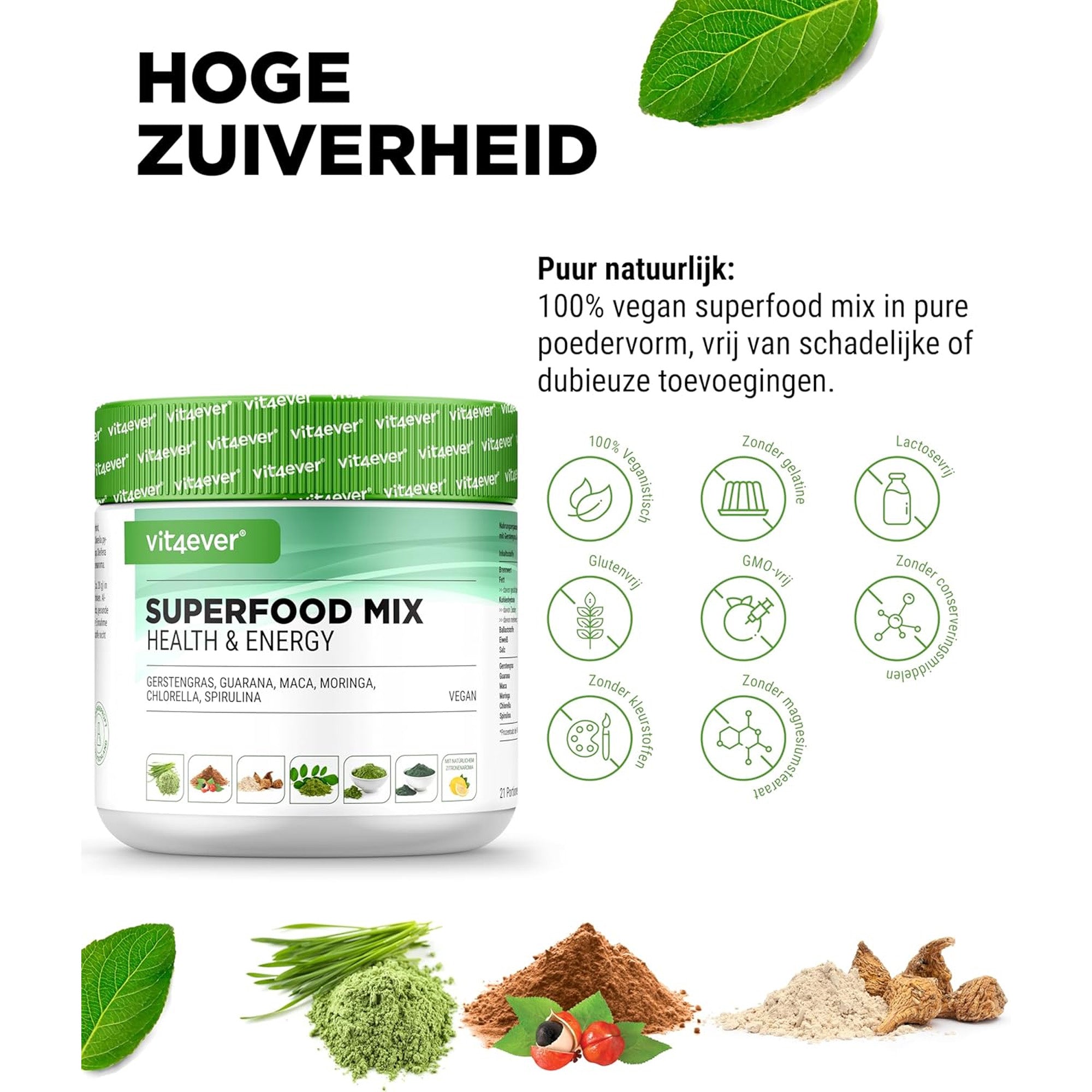 Green Juice Superfoods Mix | 420gr | Vit4ever