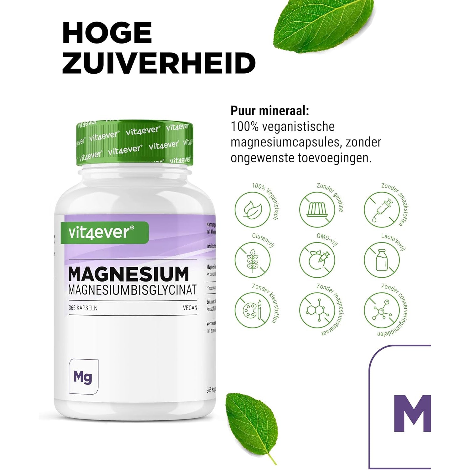 Magnesium Bisglycinaat  | Vit4ever