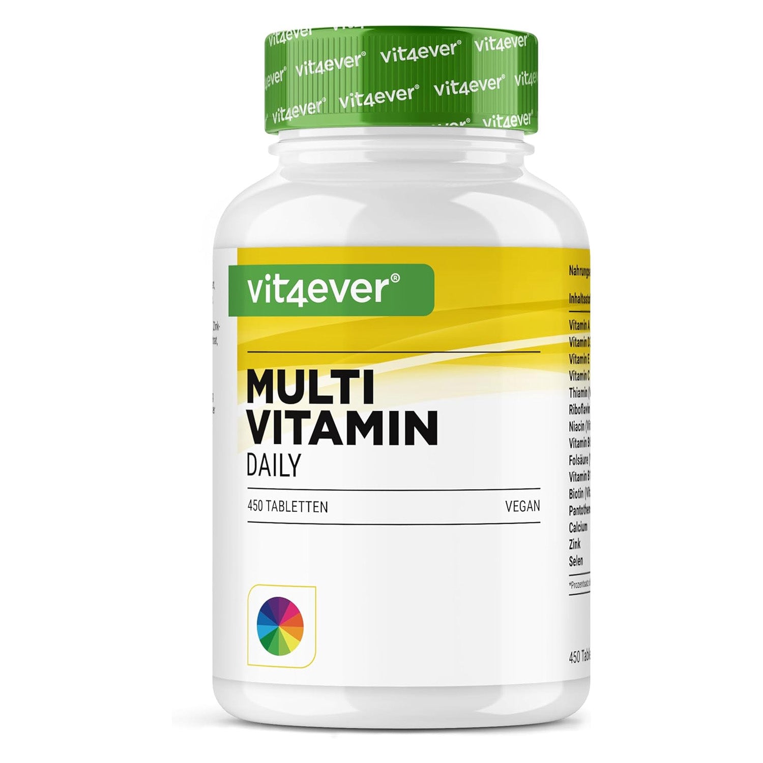 Multivitamine A-Z | 450 Tabletten | Vit4ever