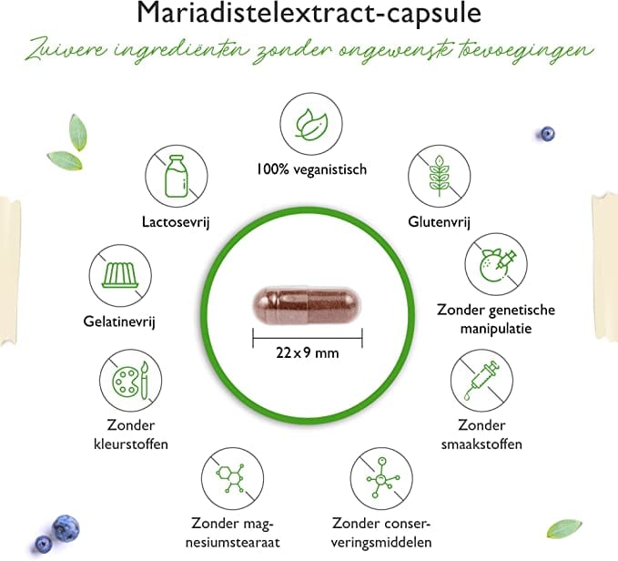 Vegan mariadistelextract