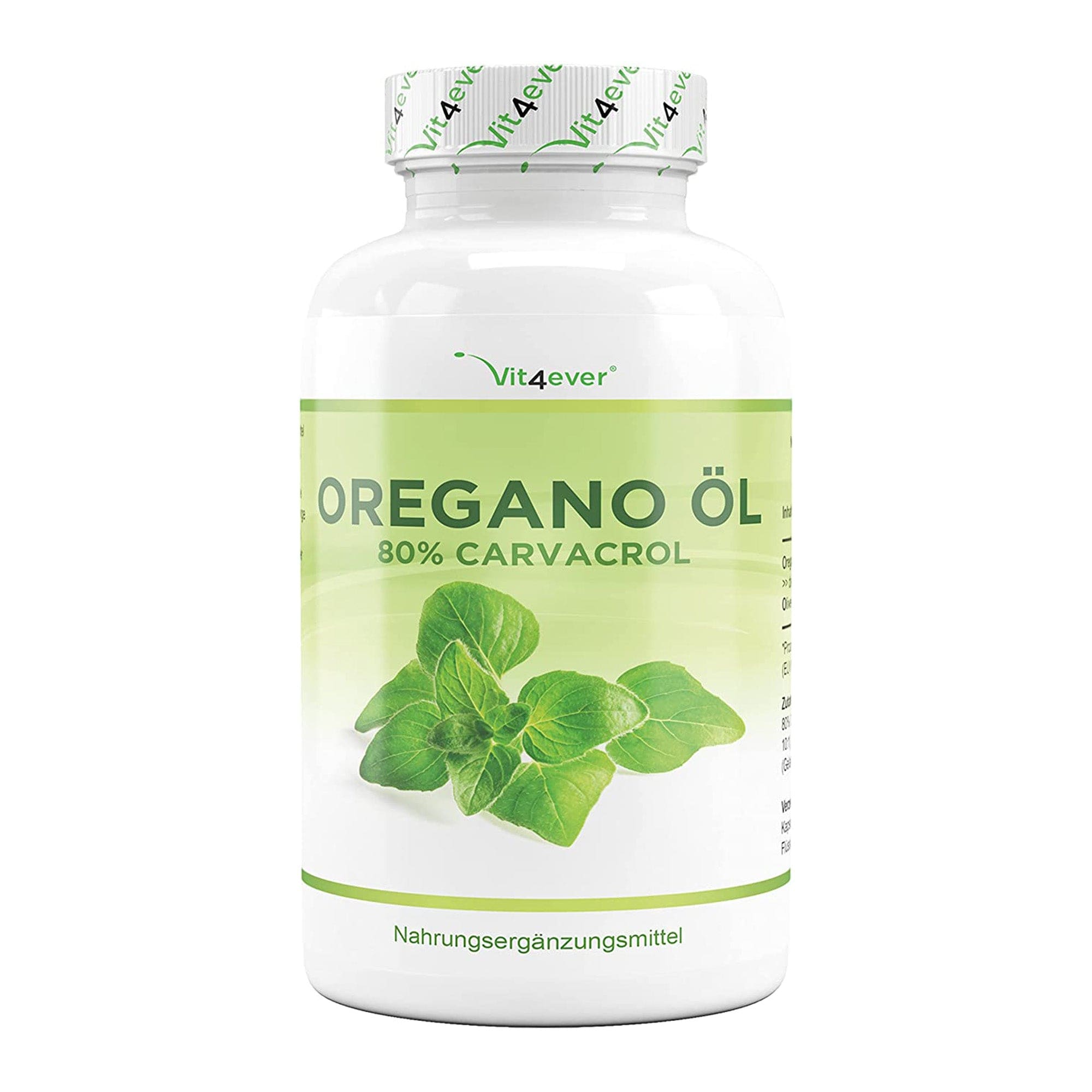 Oregano Olie | 80% Carvacrol | 150mg | 120 Capsules | Vit4ever