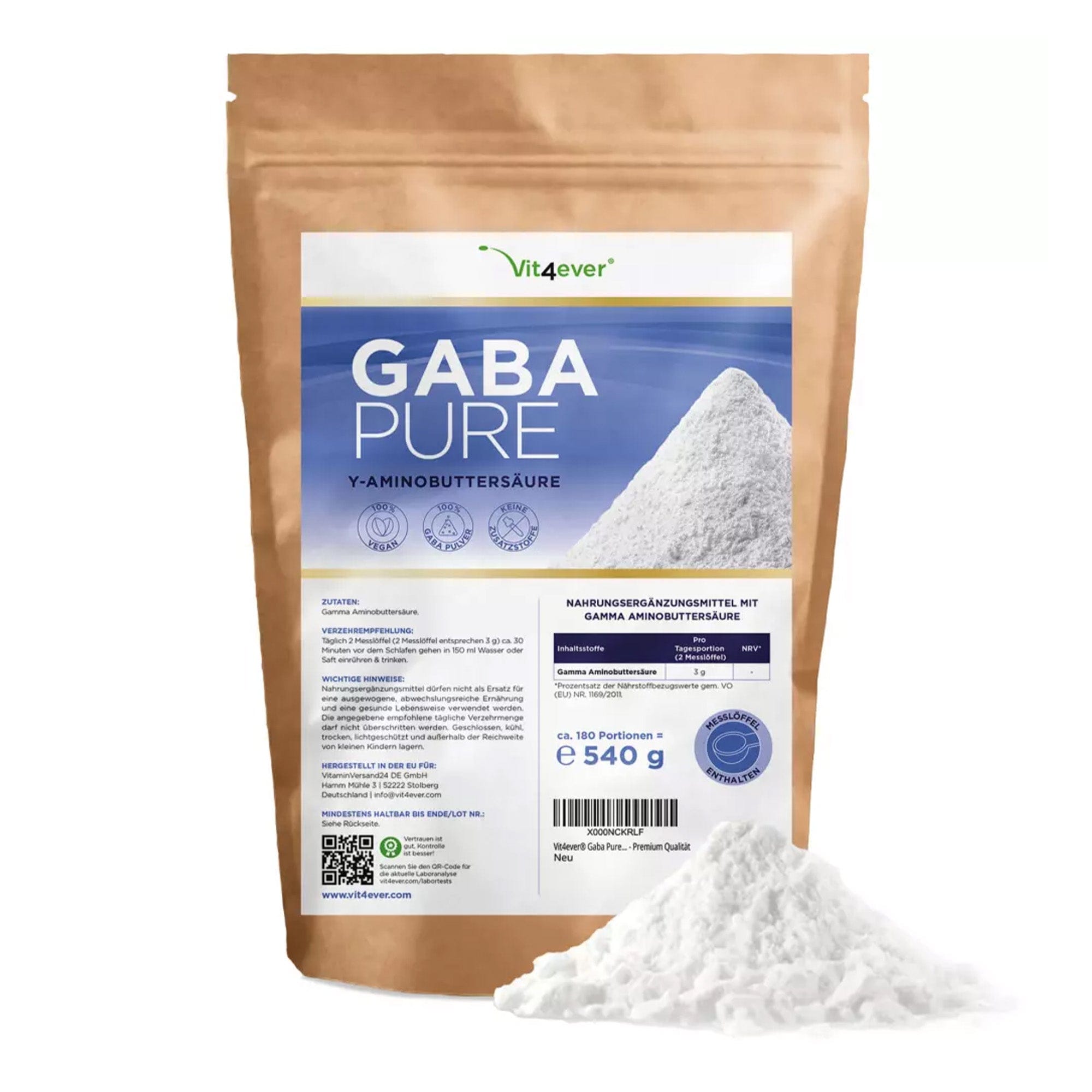 Vit4ever Gaba pure poeder