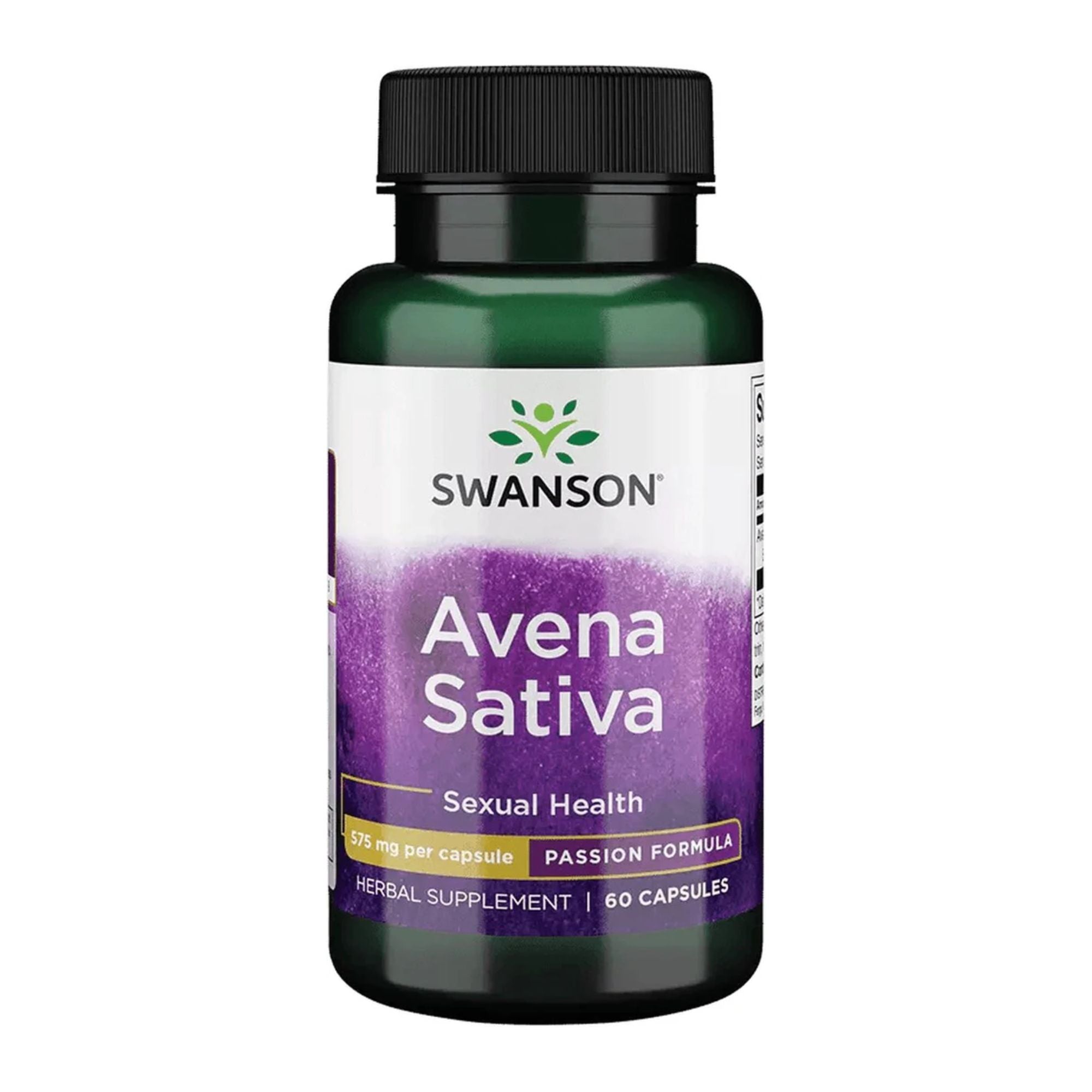 Swanson Avena Sativa | 60 Capsules | Natuurlijke Zenuw- en Kalmerende Ondersteuning*