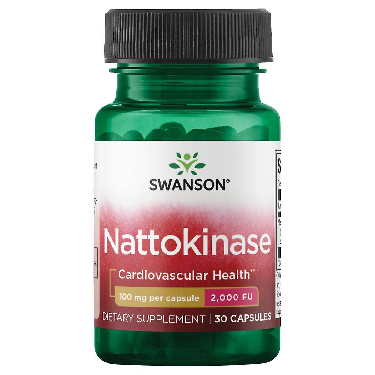 Swanson Nattokinase 100 mg - 30 Capsules