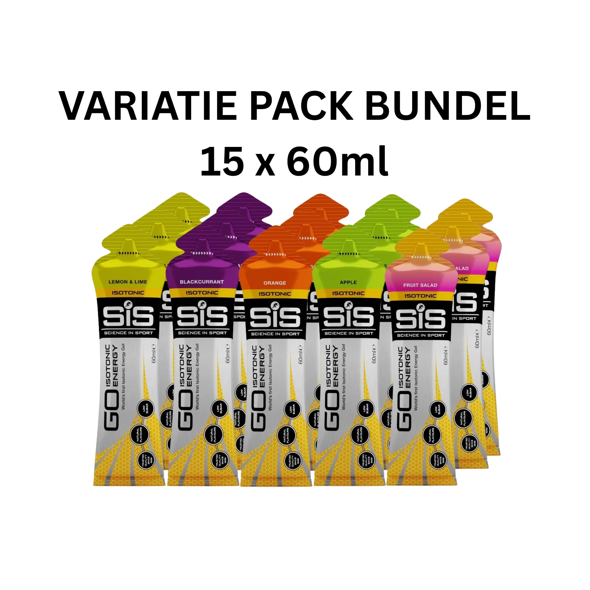 SiS GO Isotonic Energy Gel  Variety Pack